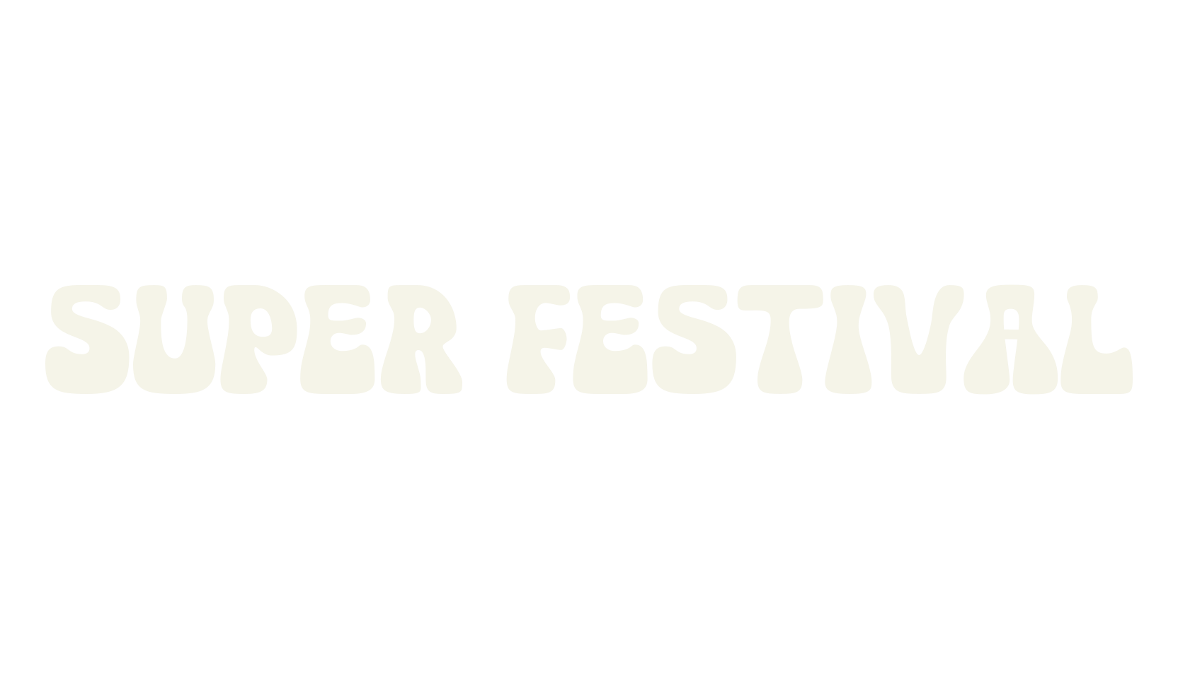 Super Festival, display market font preview