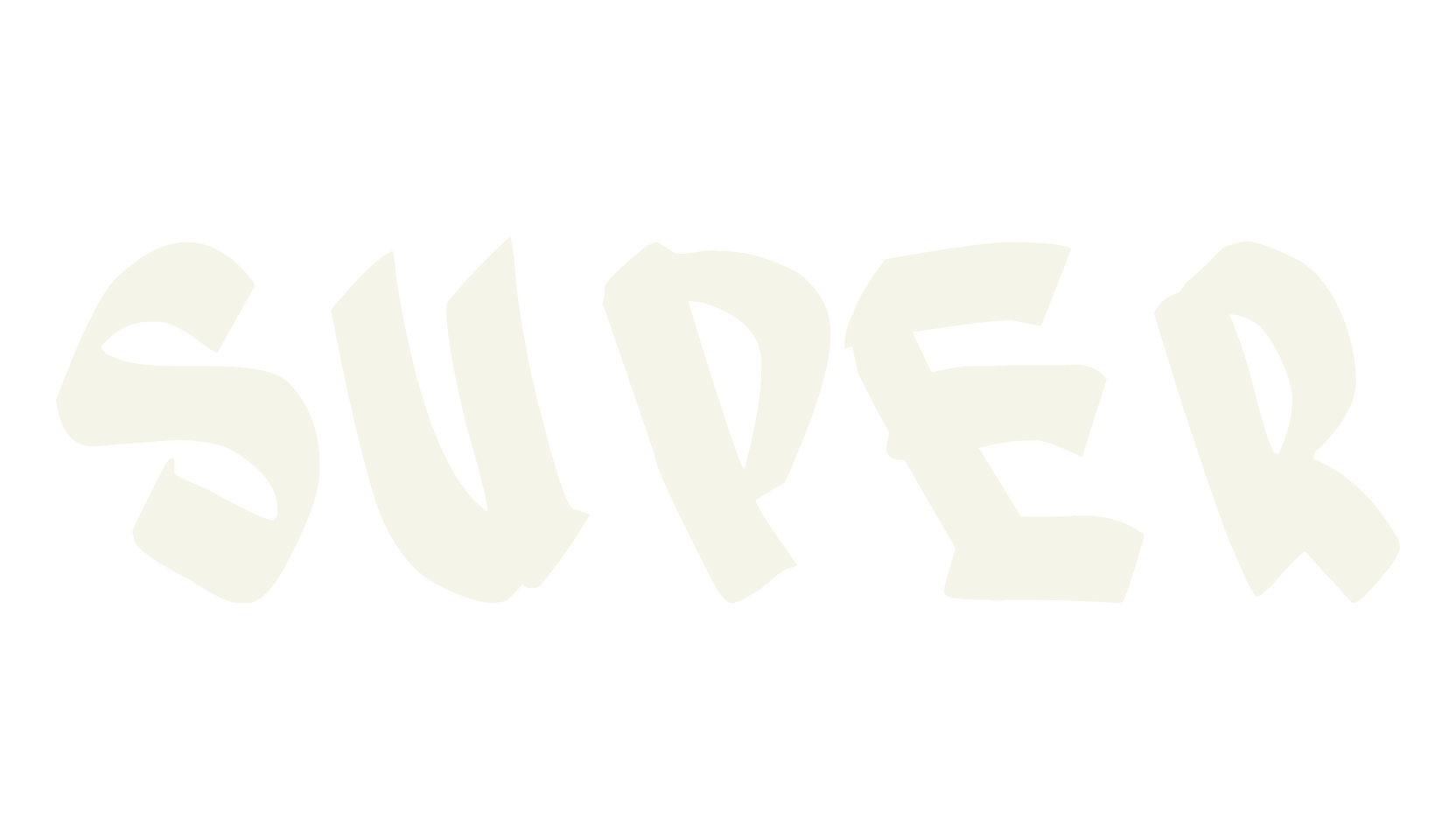 SUPER, display font preview