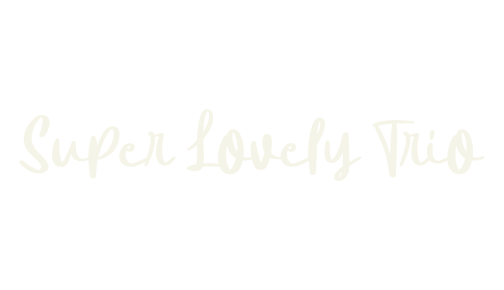 Super Lovely Trio, relaxed font preview
