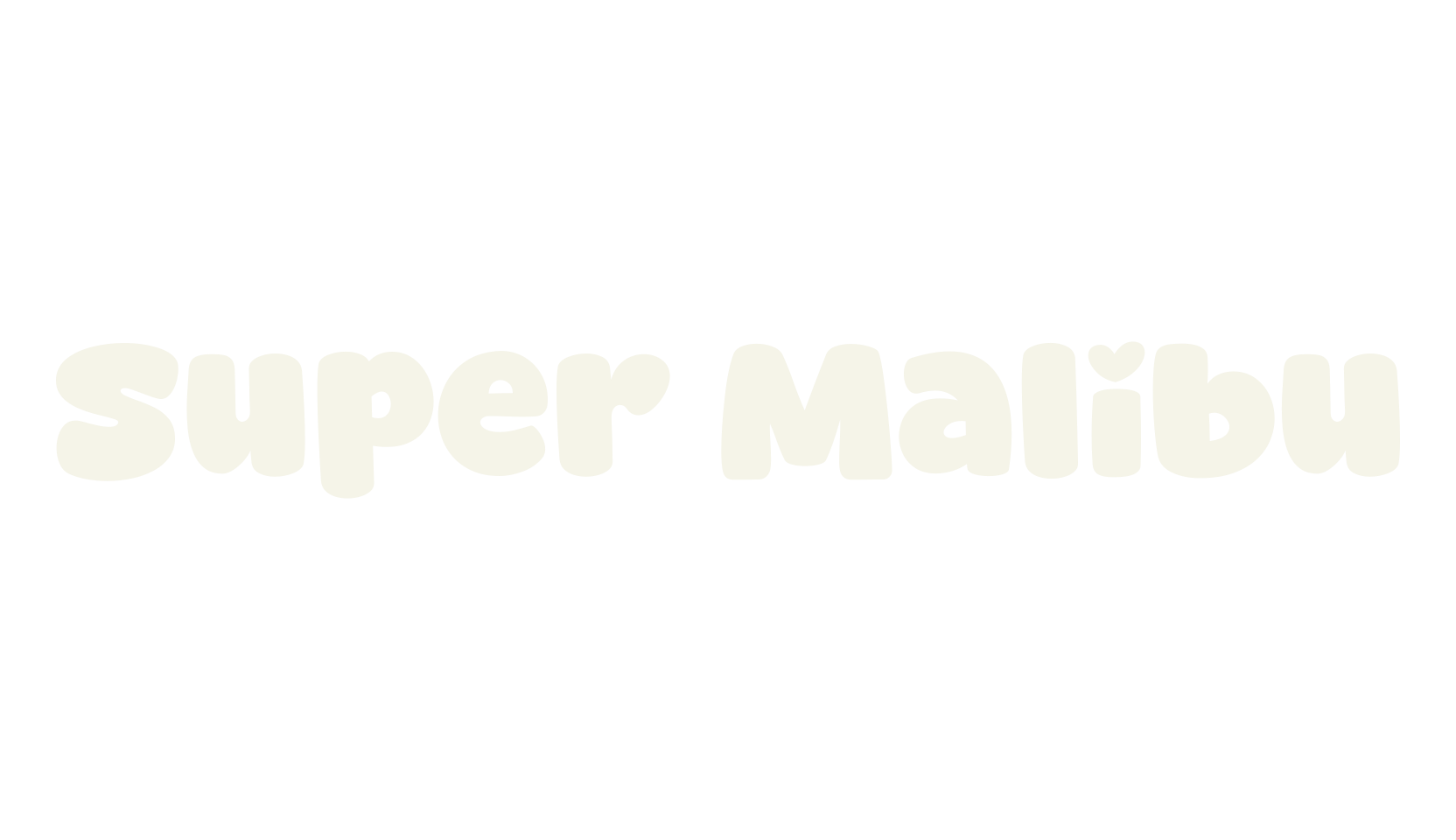 Super Malibu, display market font preview