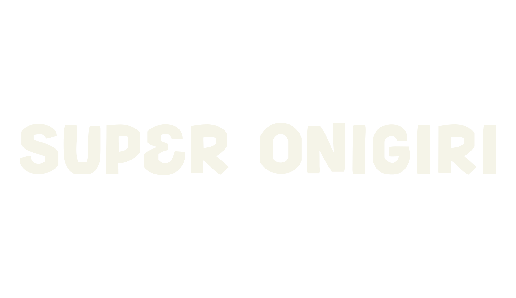 Super Onigiri, display market font preview