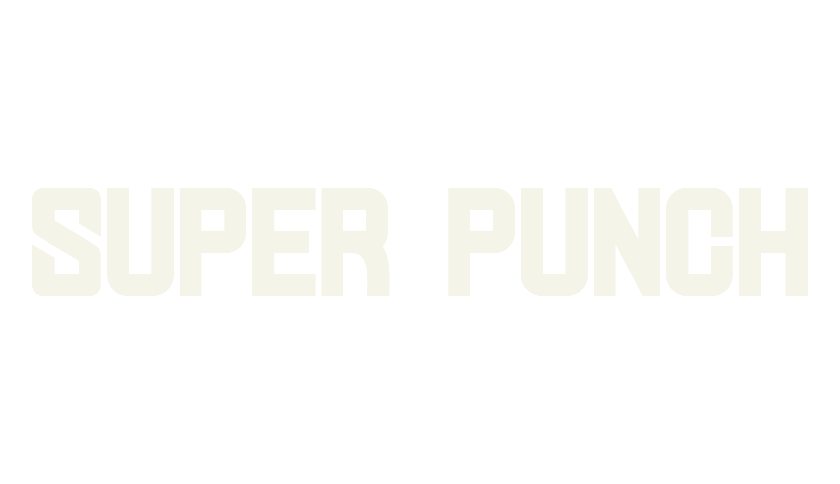 SUPER PUNCH, esports font preview