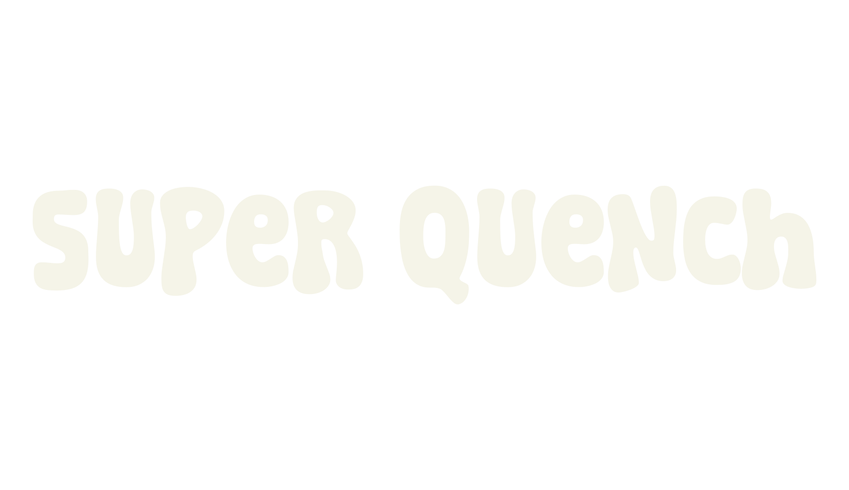 Super Quench, display market font preview