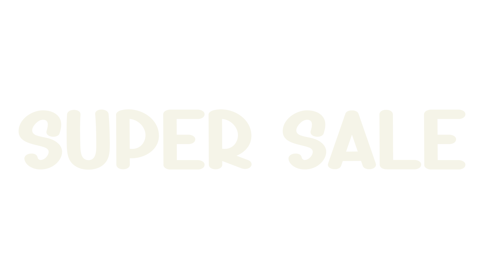 Super Sale, script font preview