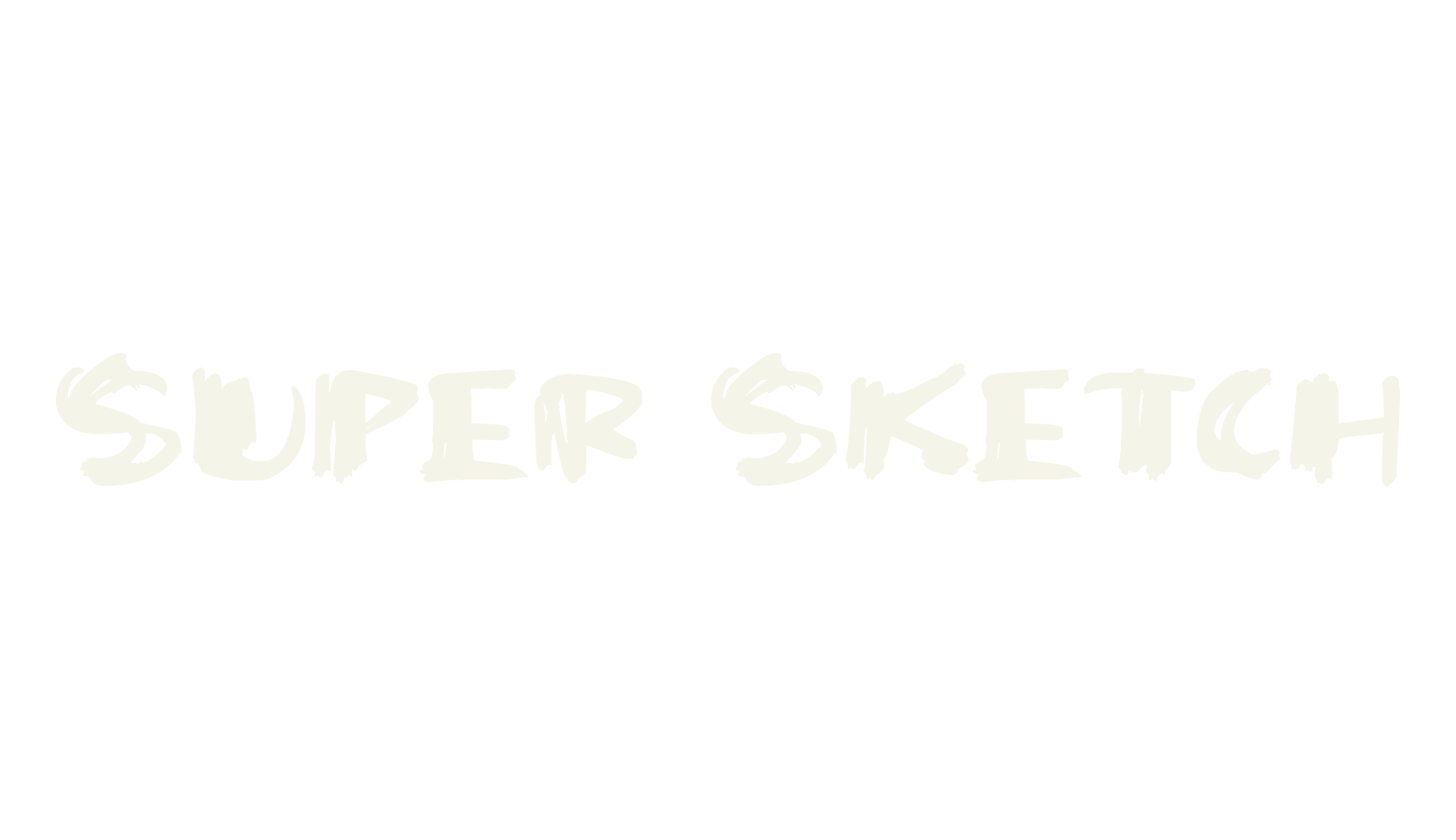 Super Sketch, display market font preview
