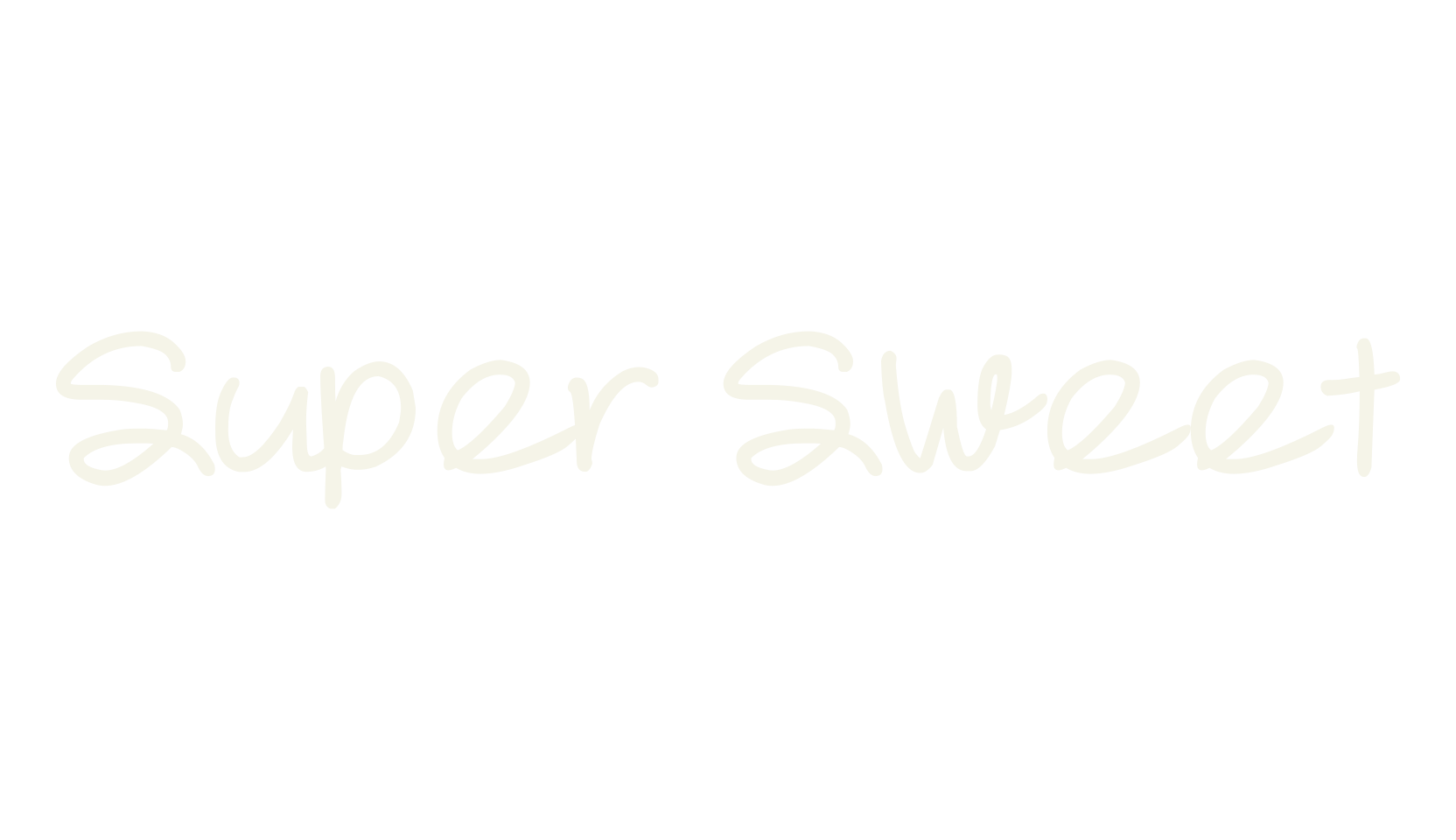 Super Sweet, fashion script font preview