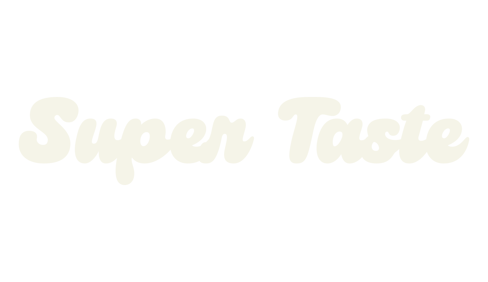 Super Taste, 1990s font preview