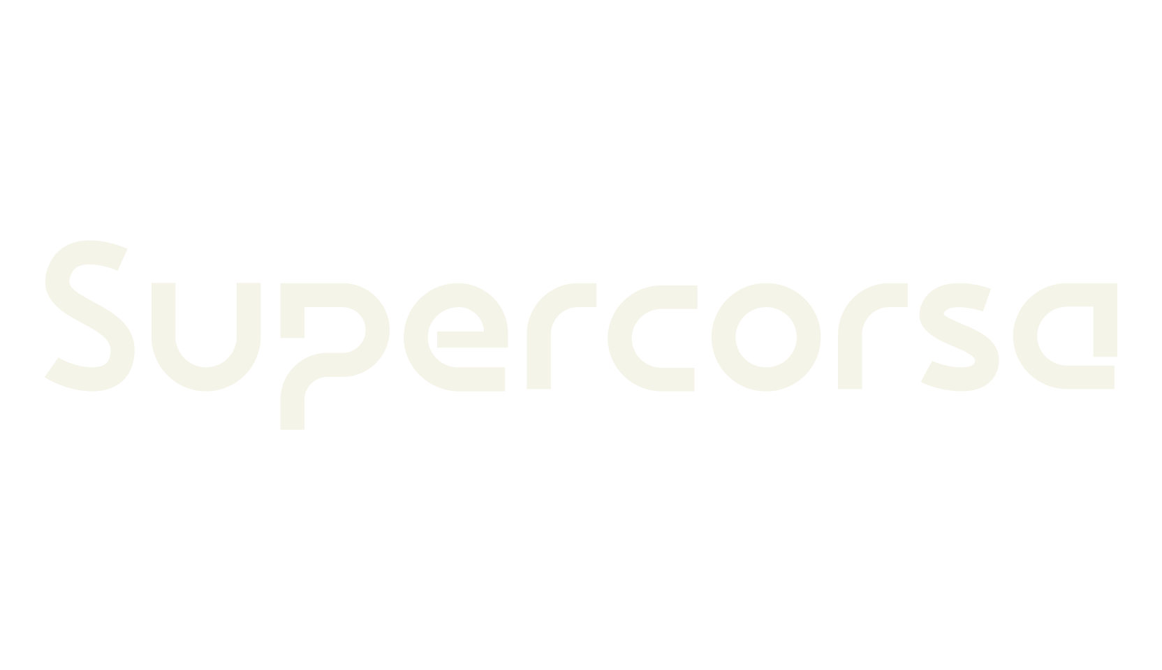 Supercorsa, sports font preview