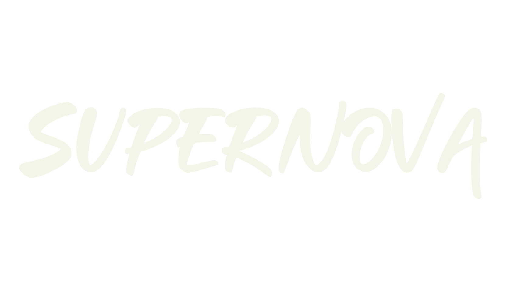 Supernova, lettering font preview