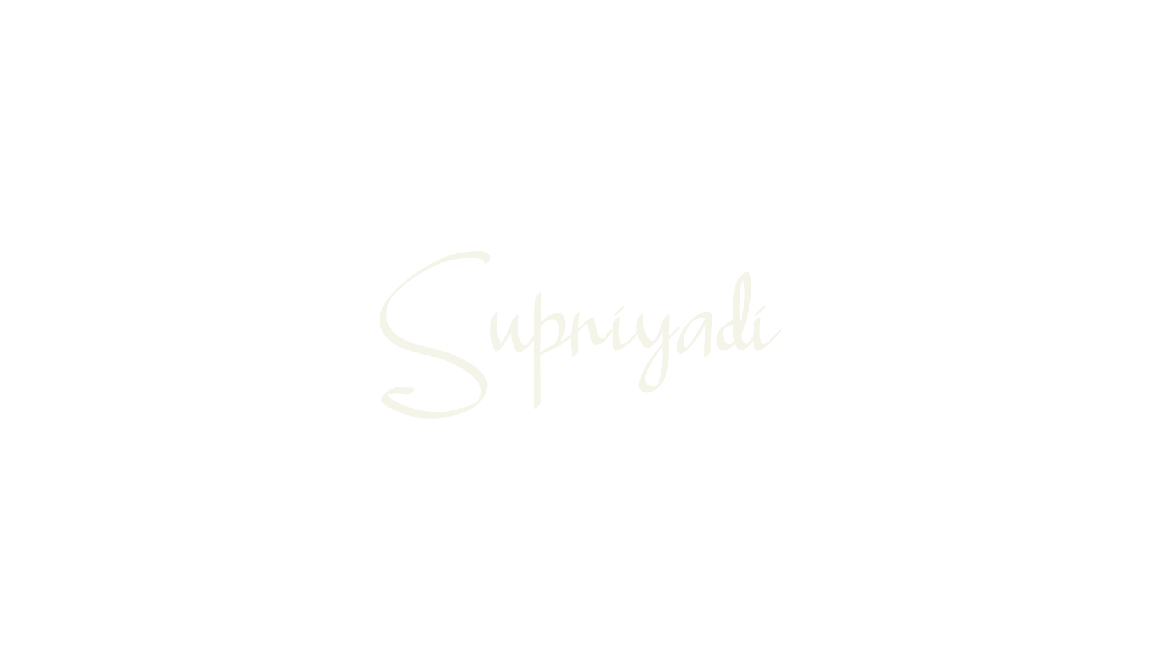 Supriyadi, cursive font preview