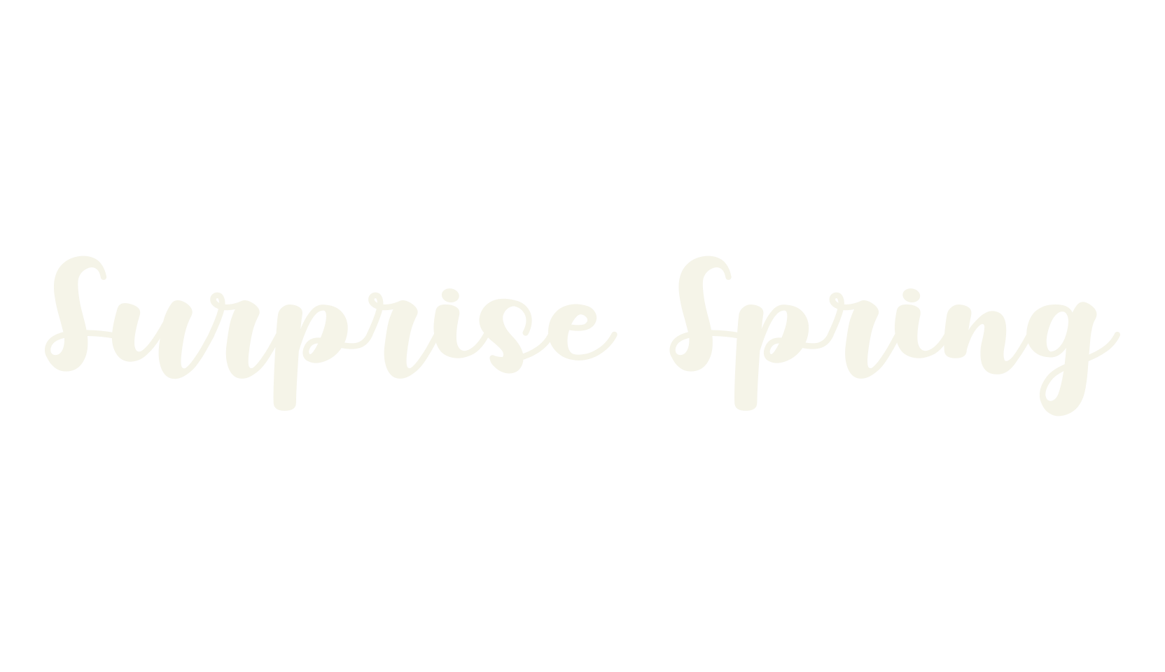 Surprise Spring, fashion script font preview
