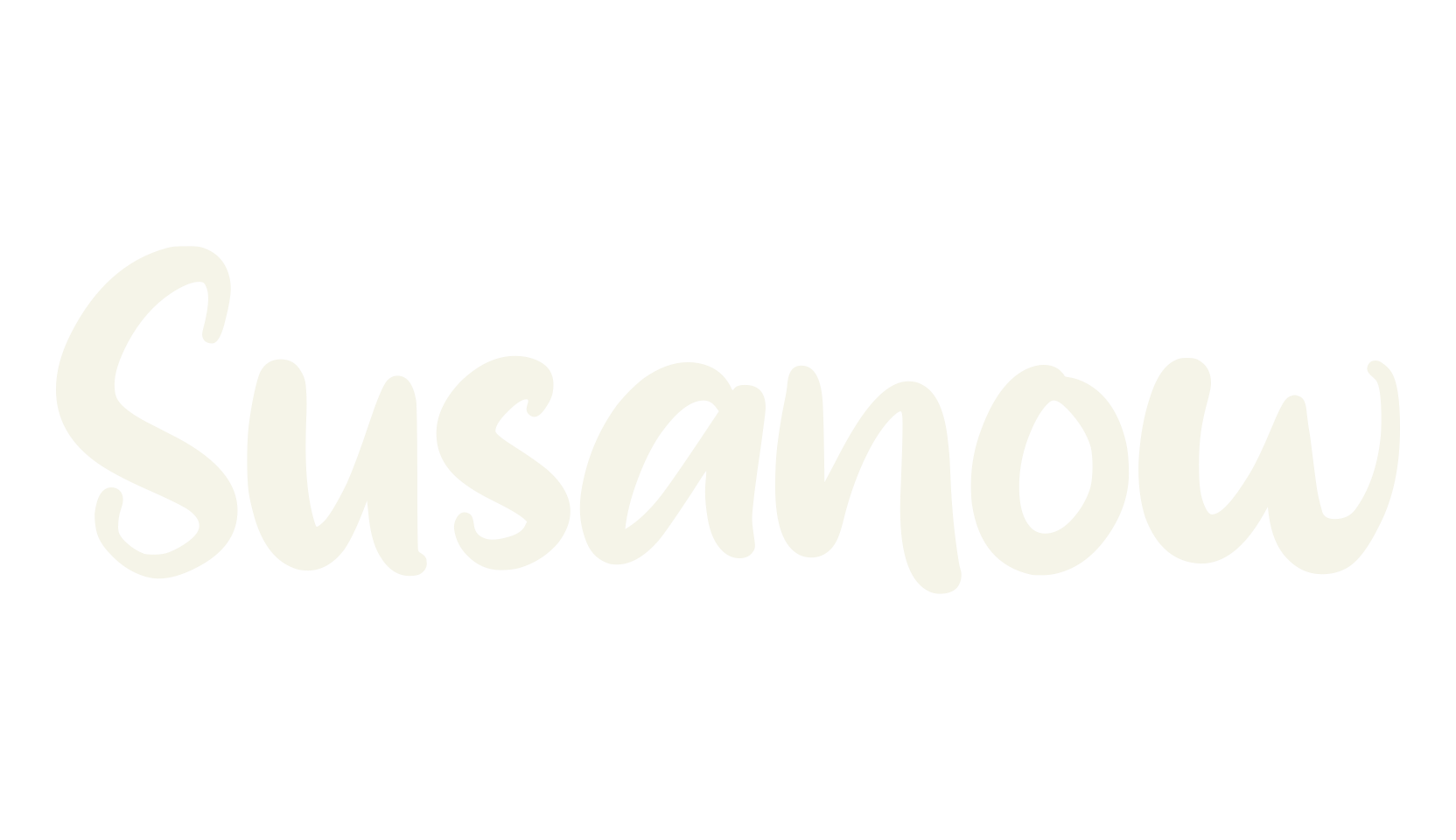 Susanow, whimsical font preview