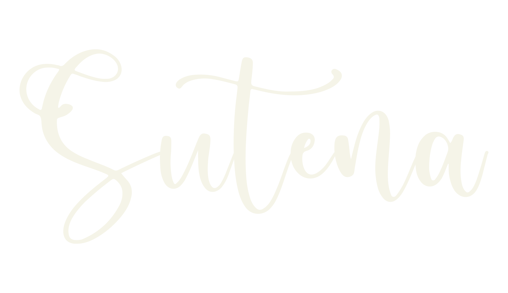 Sutena, calligraphy font preview