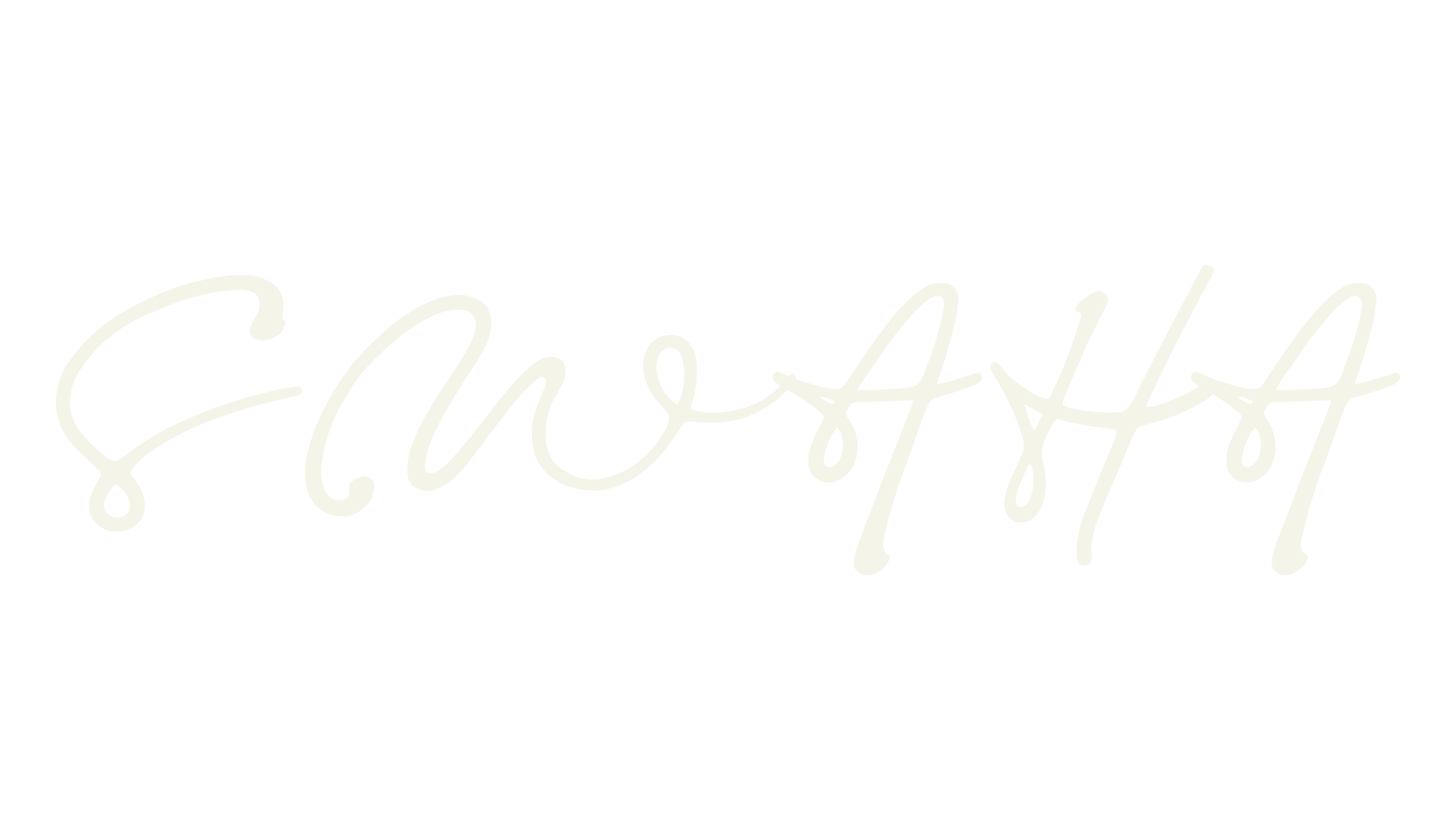 SWAHA, fashion sign font preview