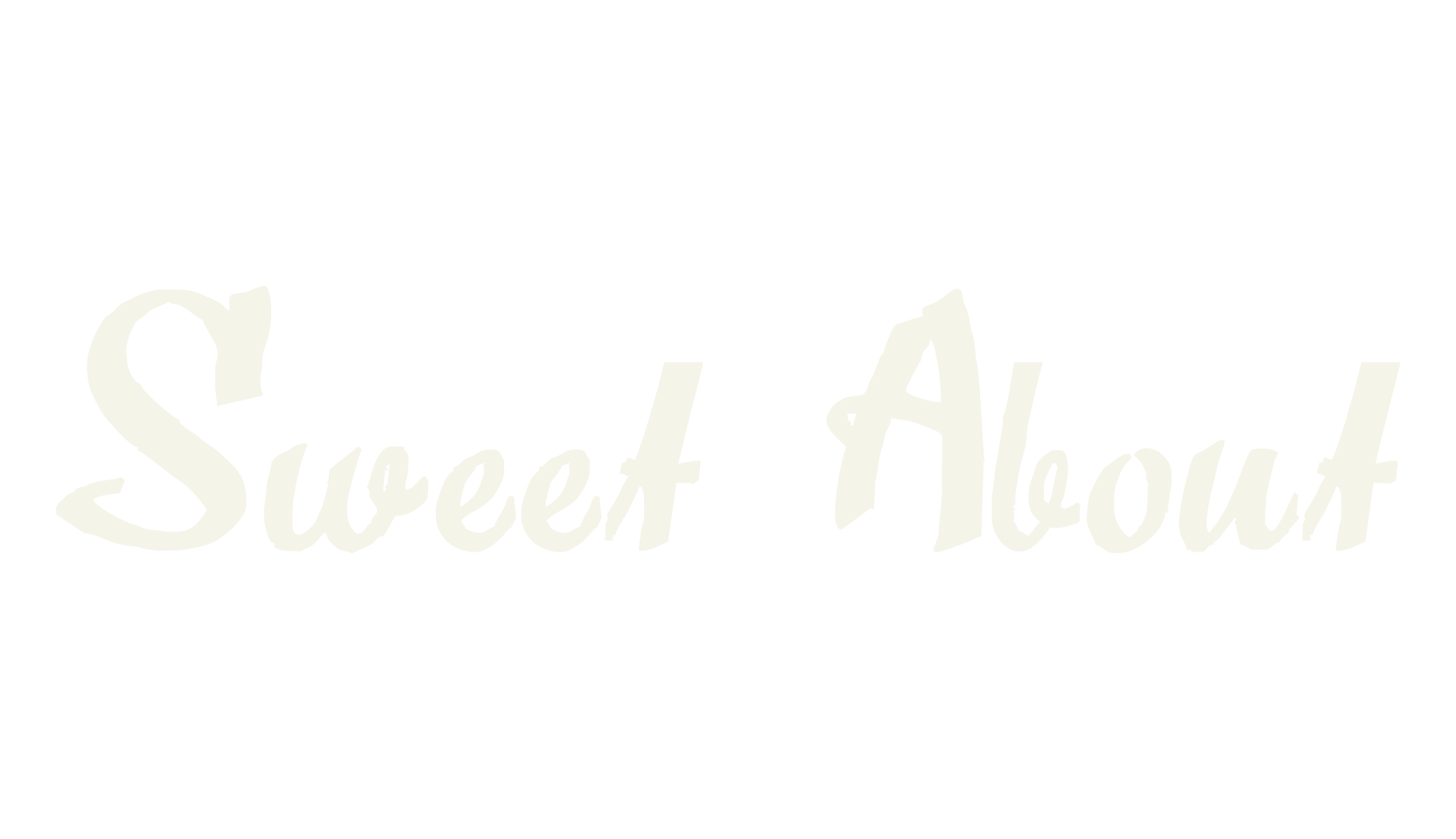 Sweet About, display market font preview
