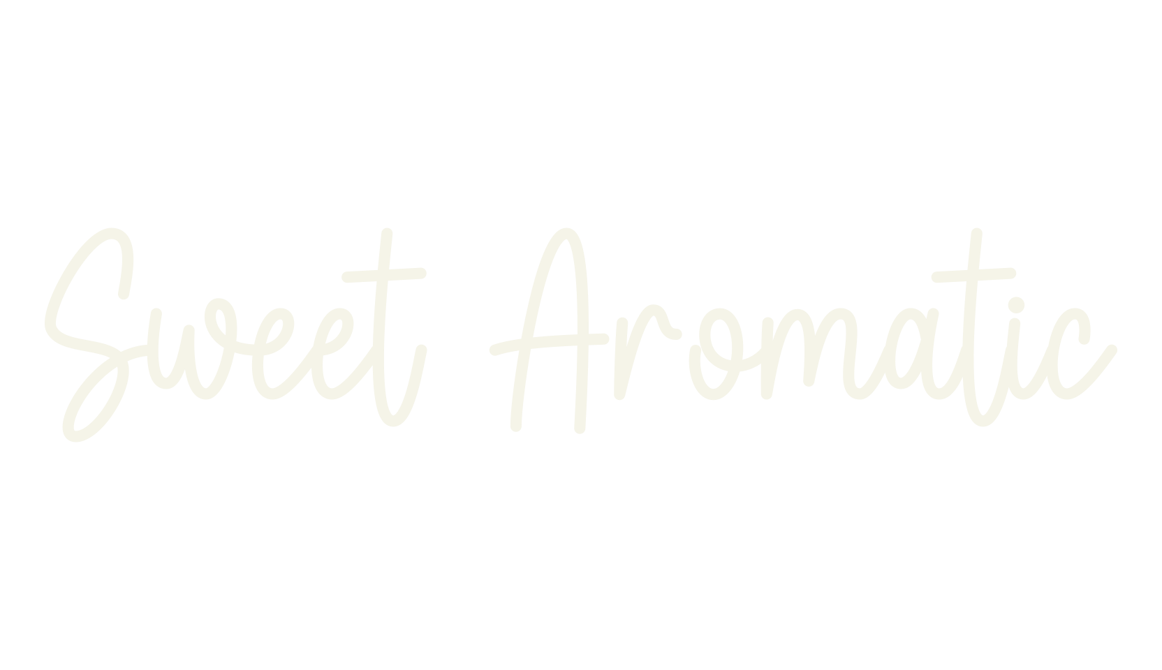 Sweet Aromatic, script font preview