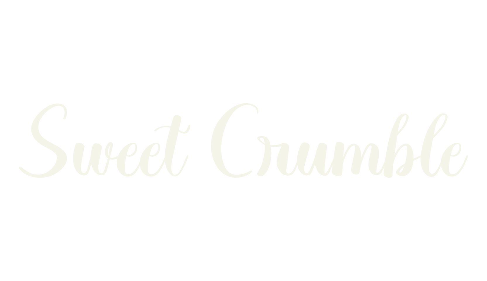 Sweet Crumble, professional font preview