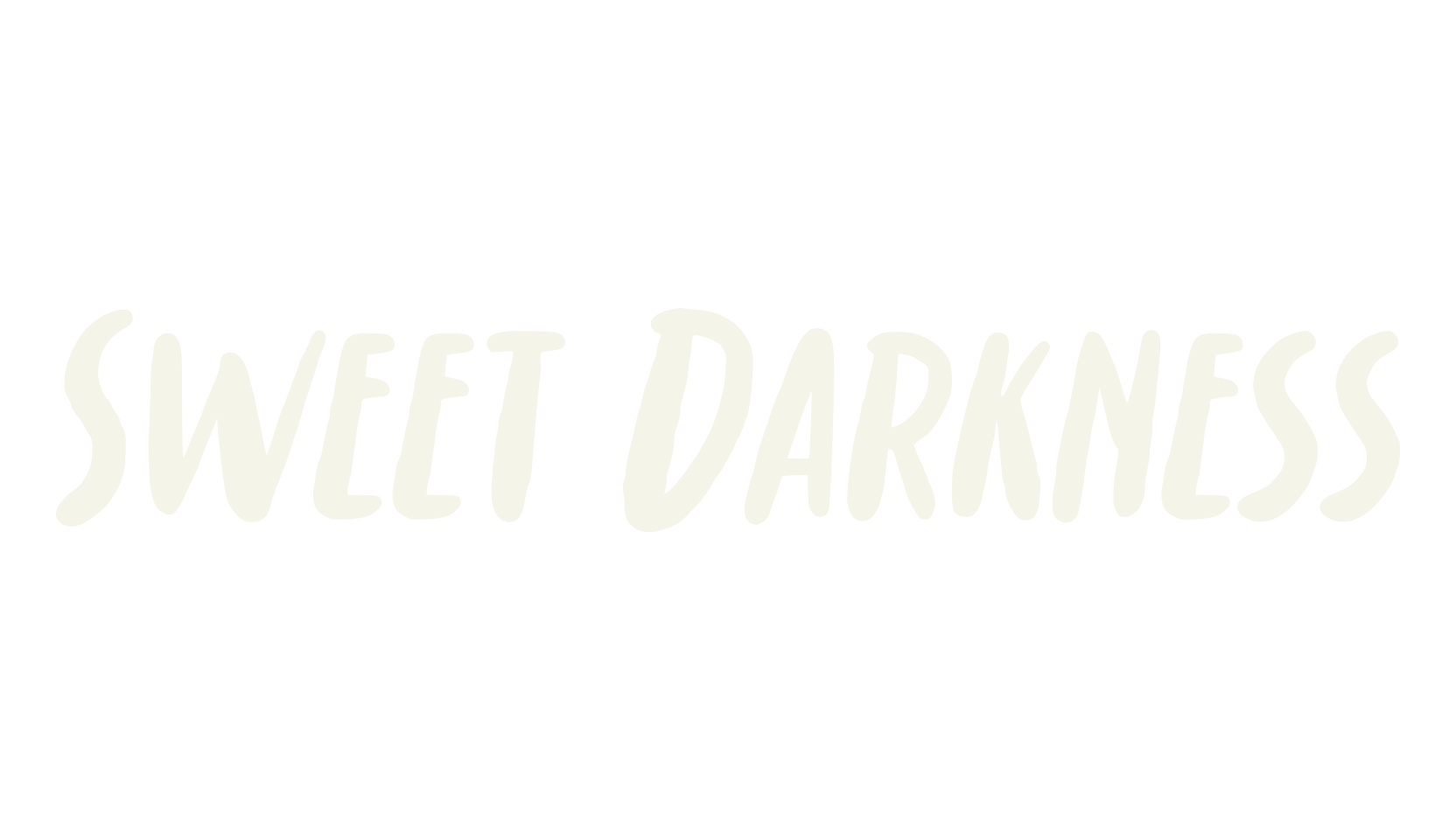 Sweet Darkness, chicano font preview