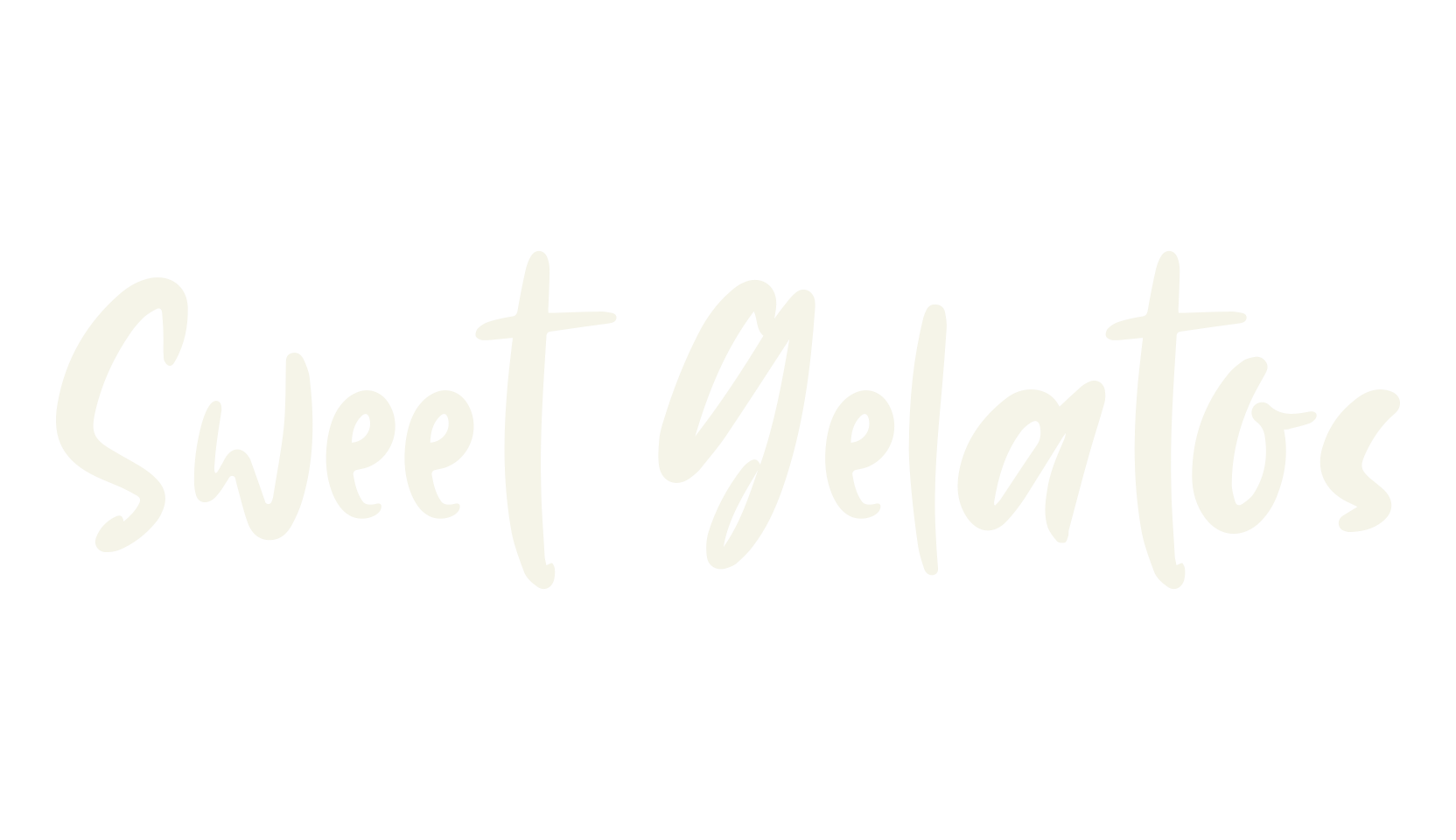Sweet Gelatos, sweet font preview