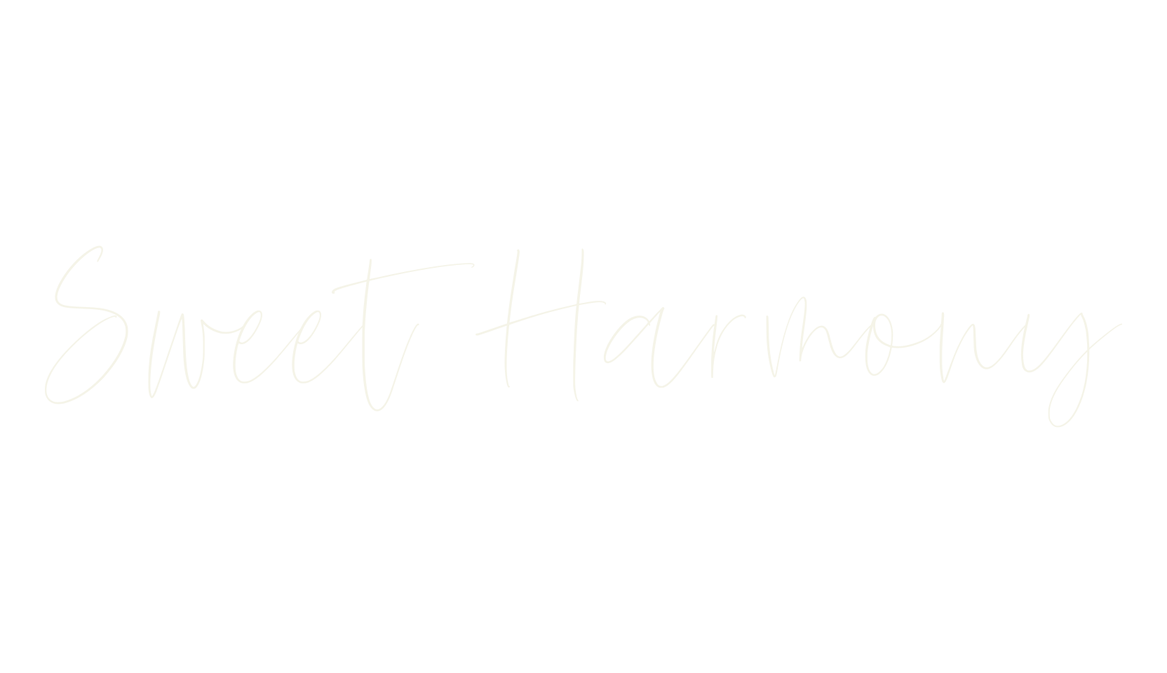 Sweet Harmony, fashion script font preview