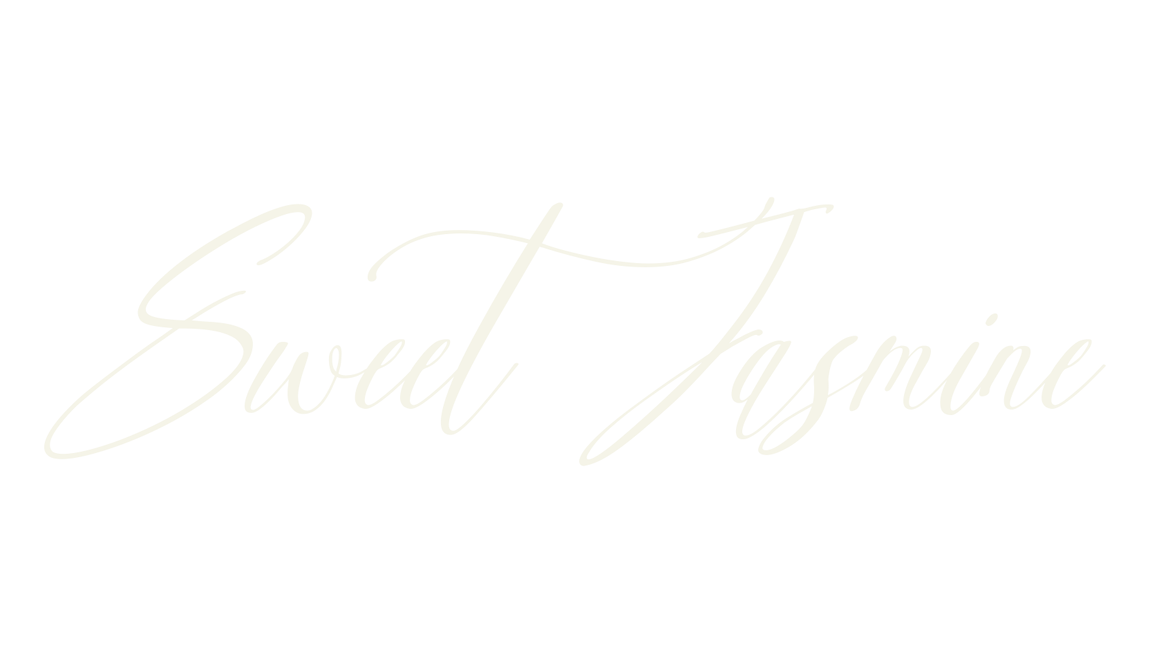 Sweet Jasmine, fashion script font preview