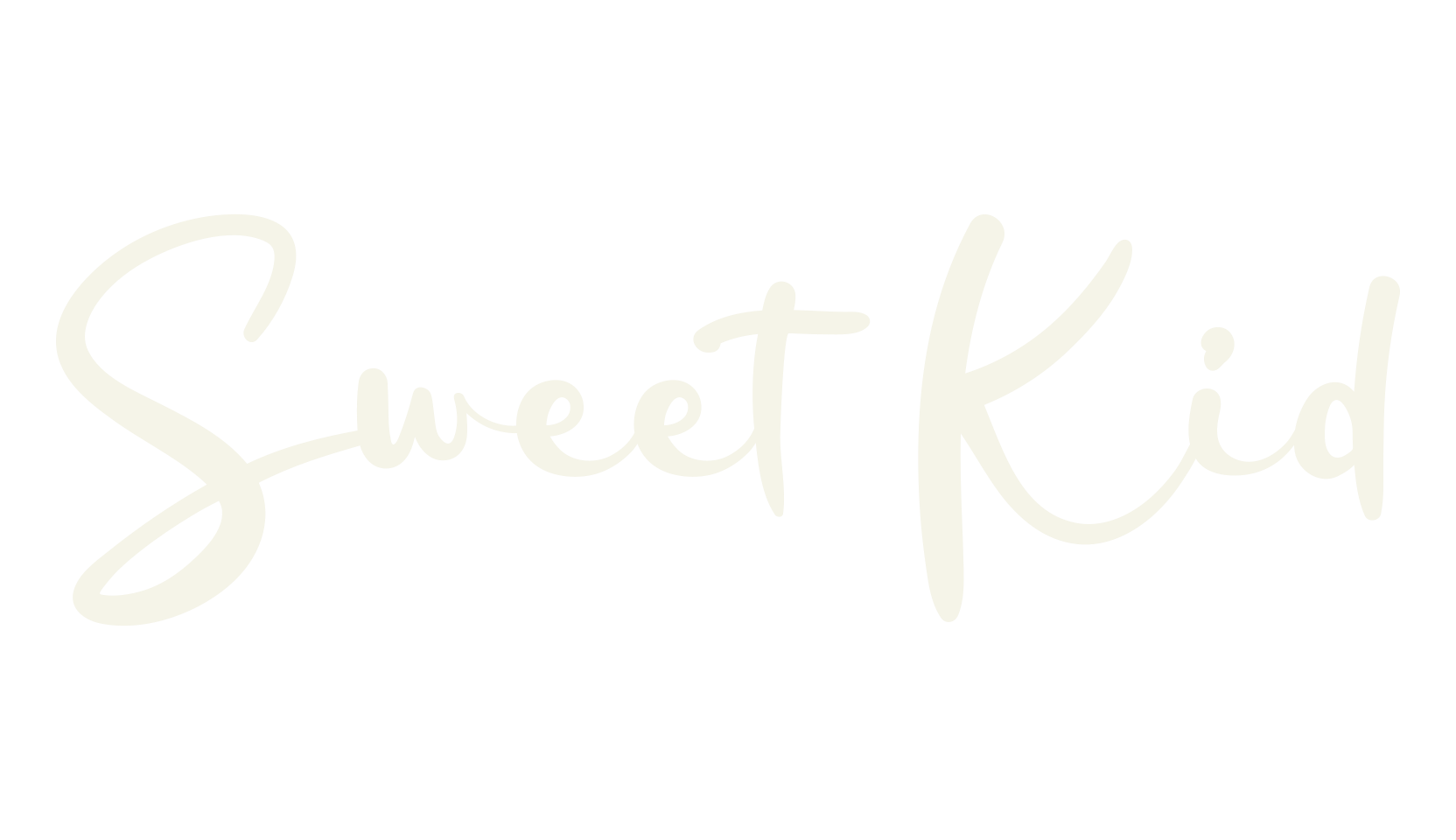 Sweet Kid, handwriting font preview