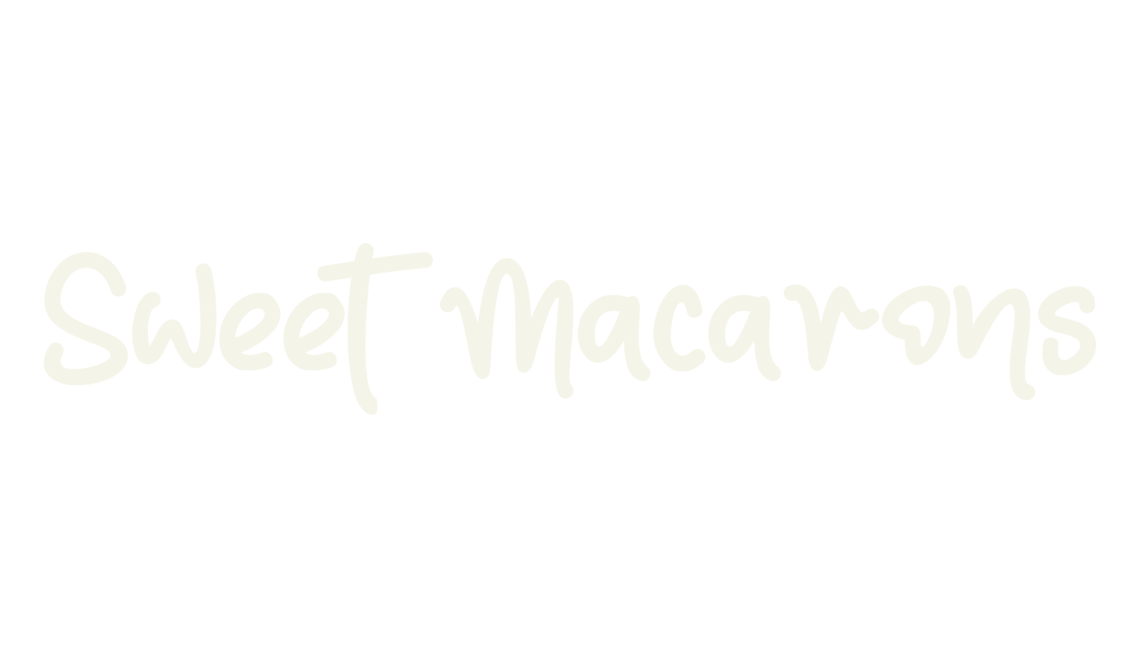 Sweet Macarons, christmas font preview