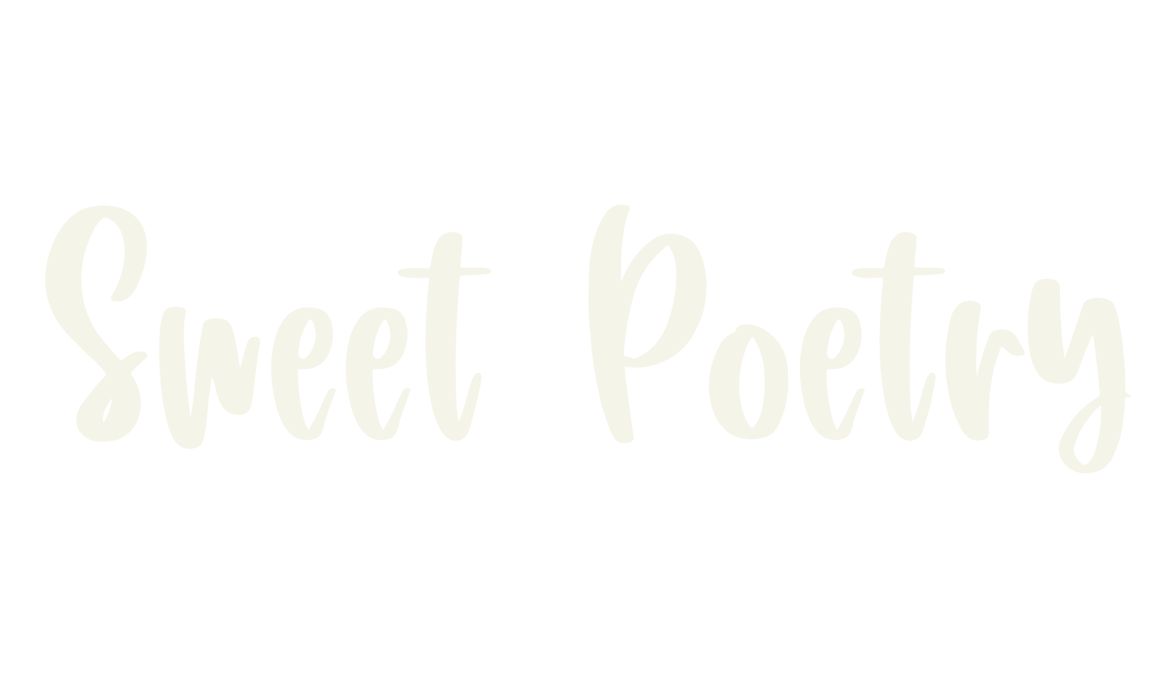 Sweet Poetry, cute font preview
