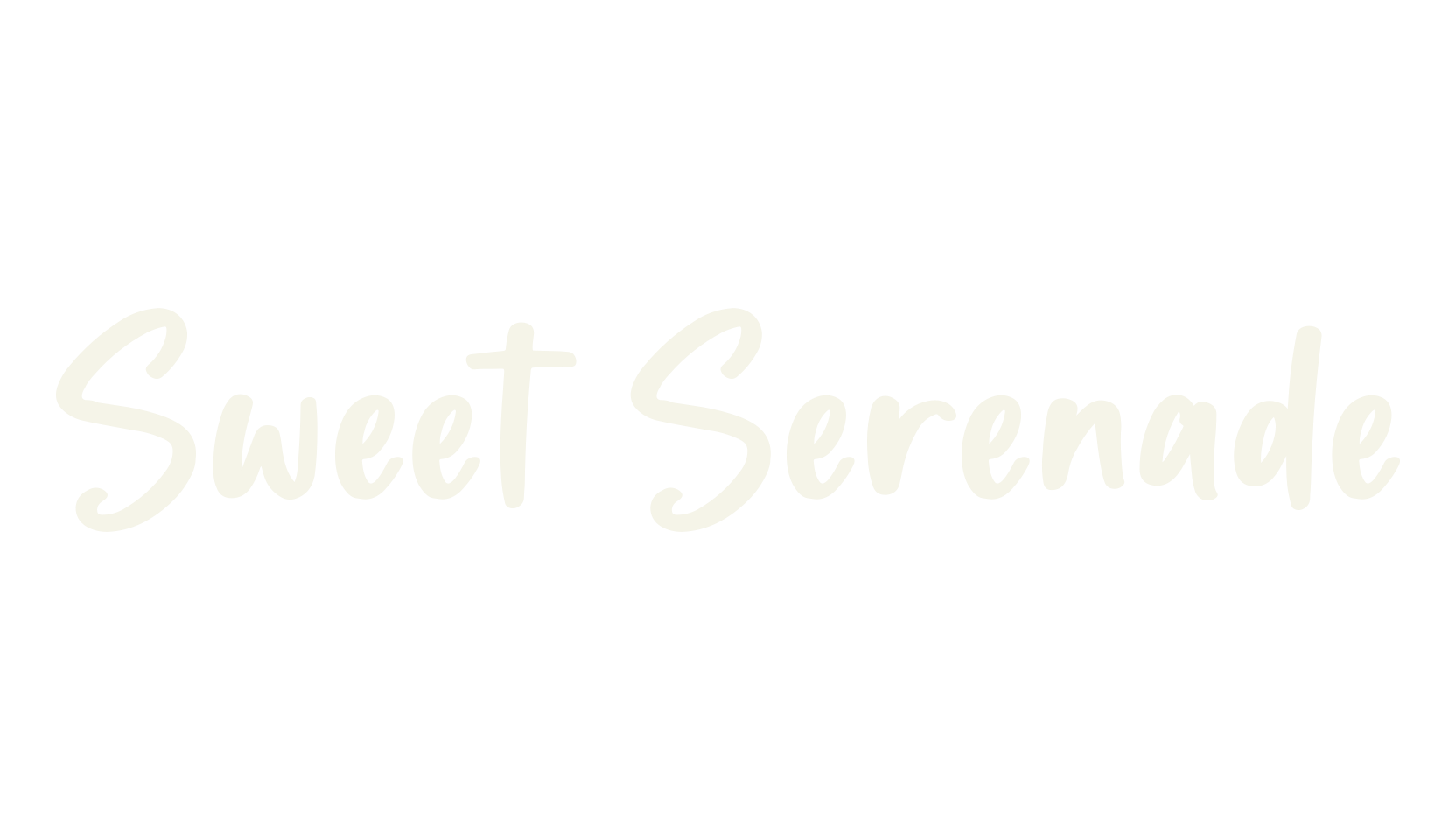 Sweet Serenade, pretty font preview