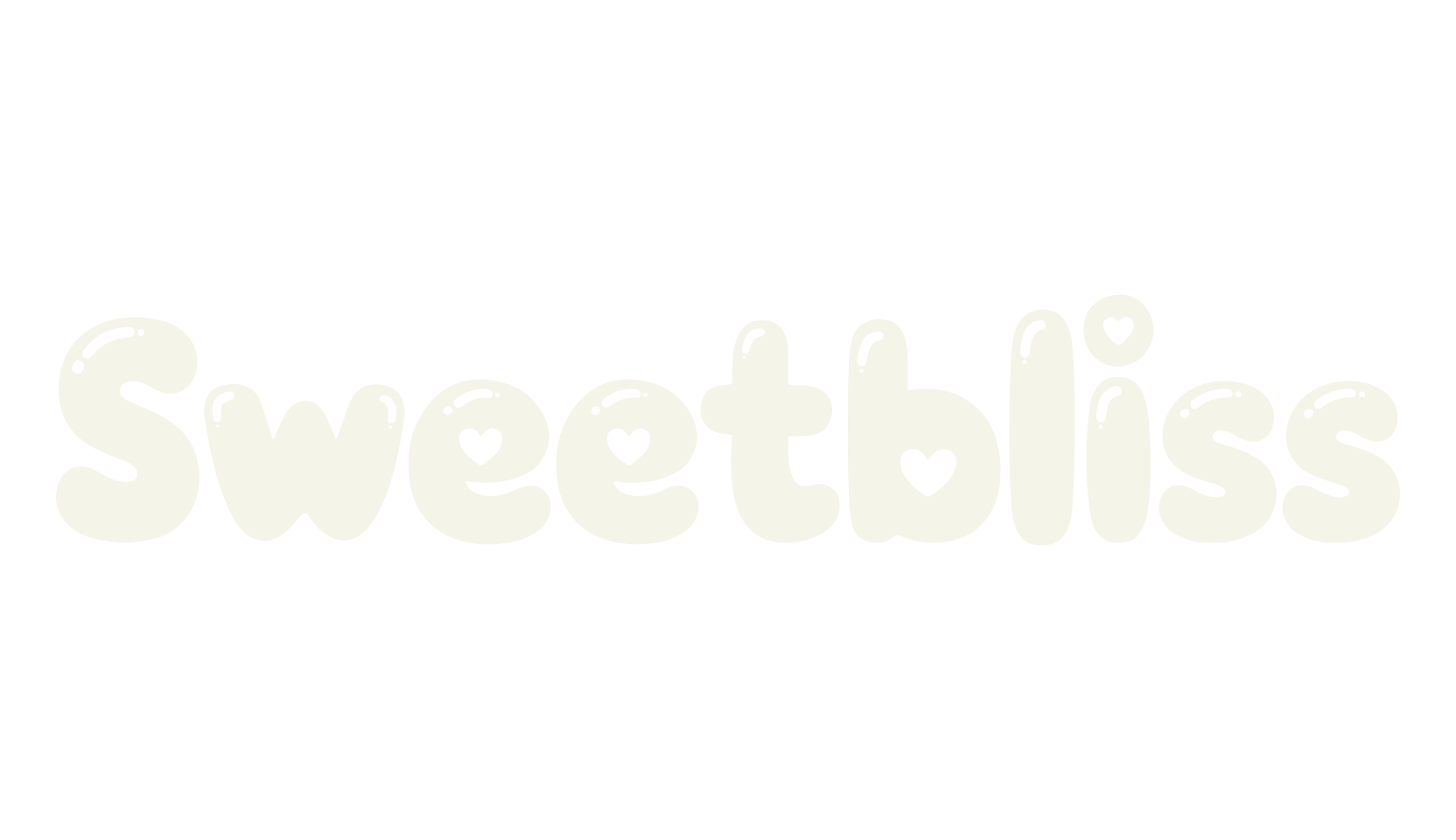 Sweetbliss, bubble font preview