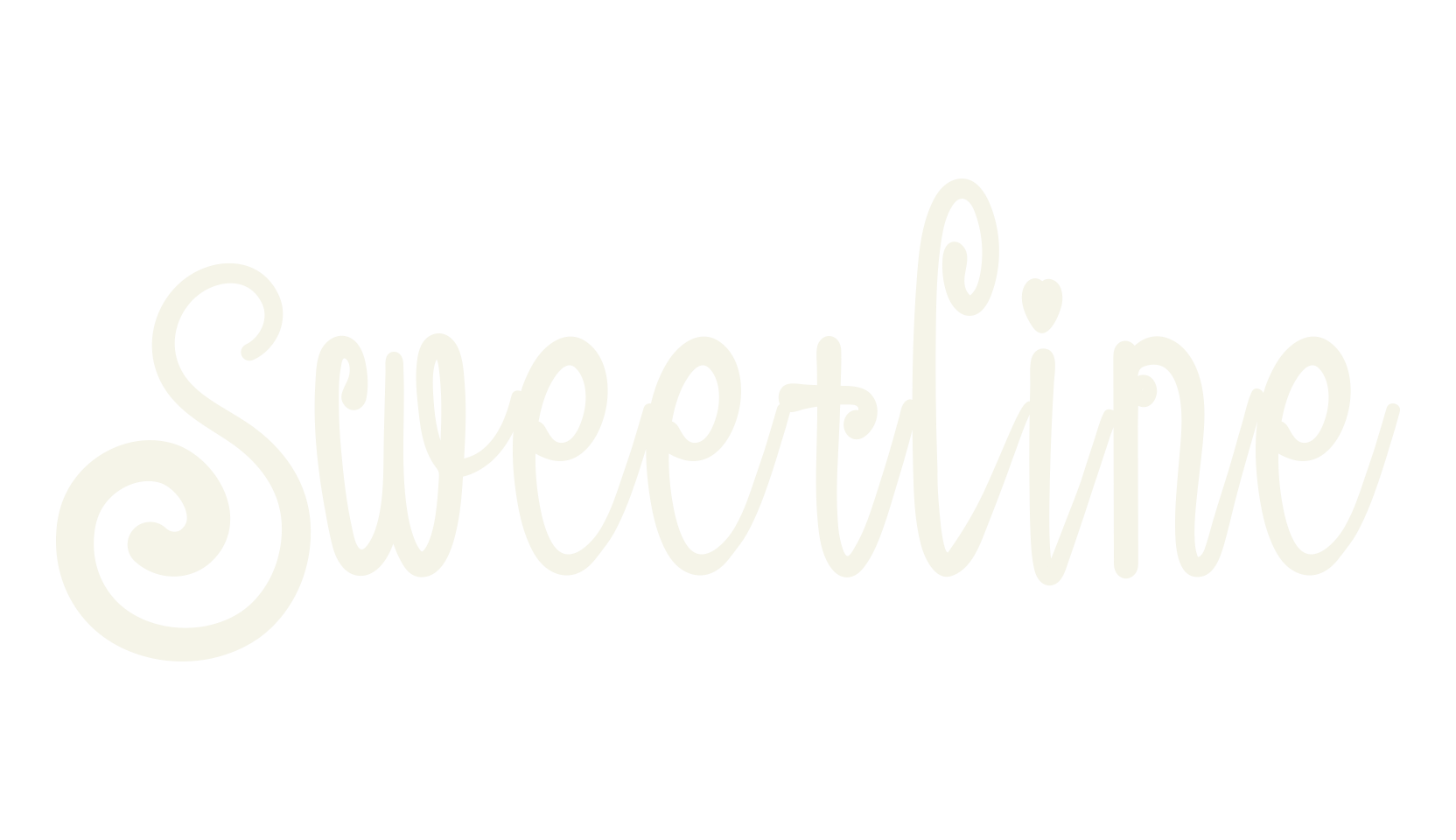 Sweetline, fun font preview