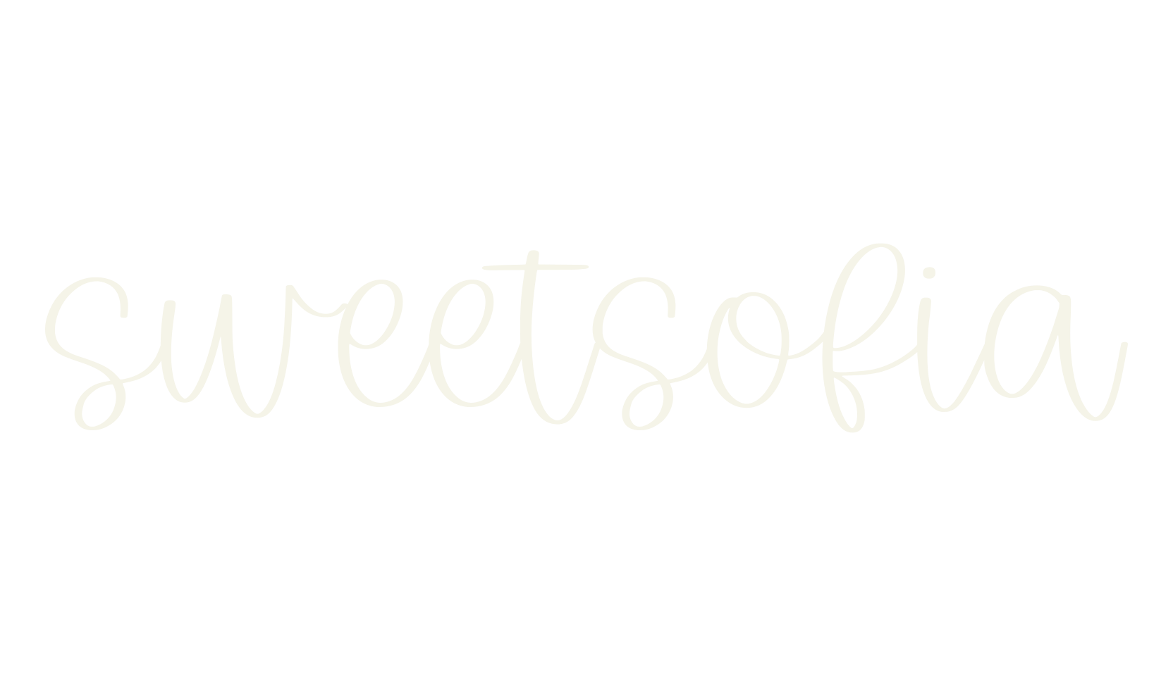 sweetsofia, cursive font preview