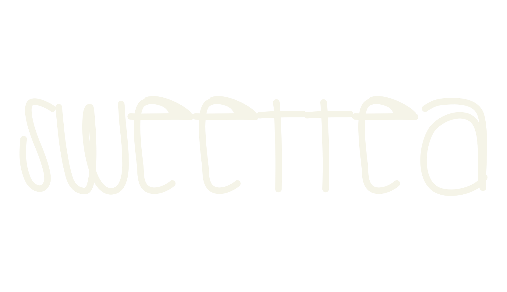 SweetTea, handwritten font preview