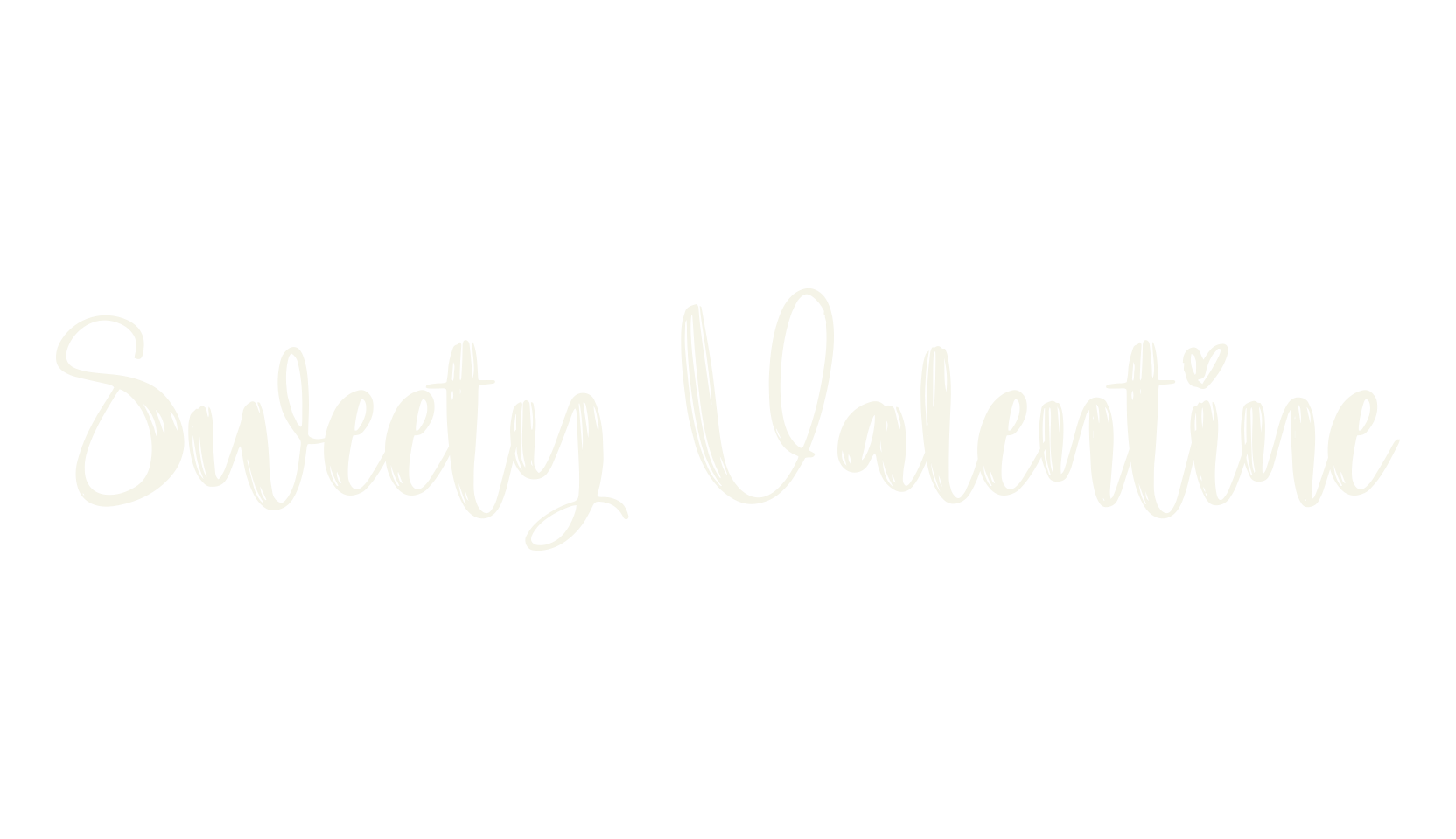 Sweety Valentine, calligraphy font preview