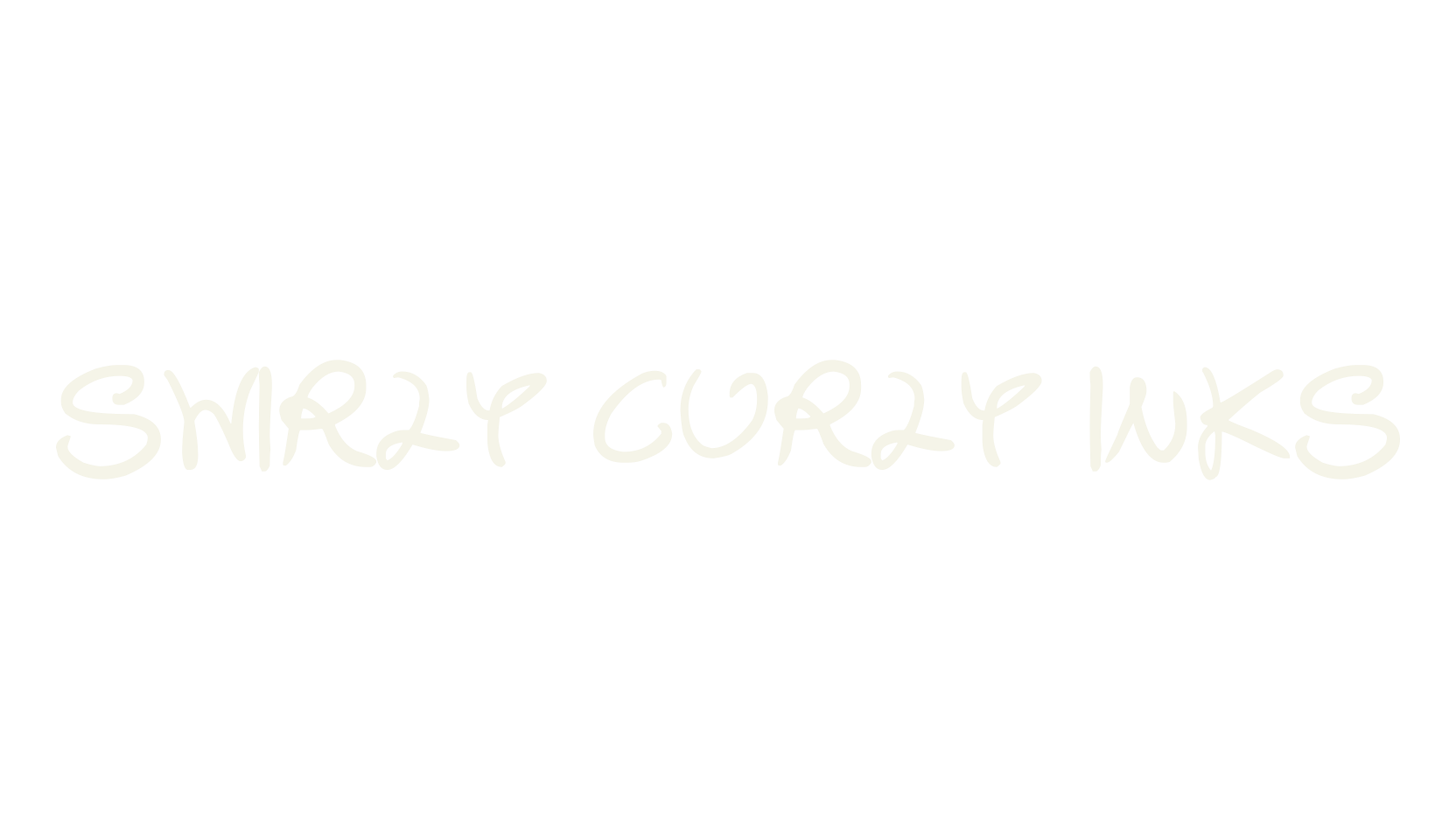 Swirly Curly Inks, fashion script font preview