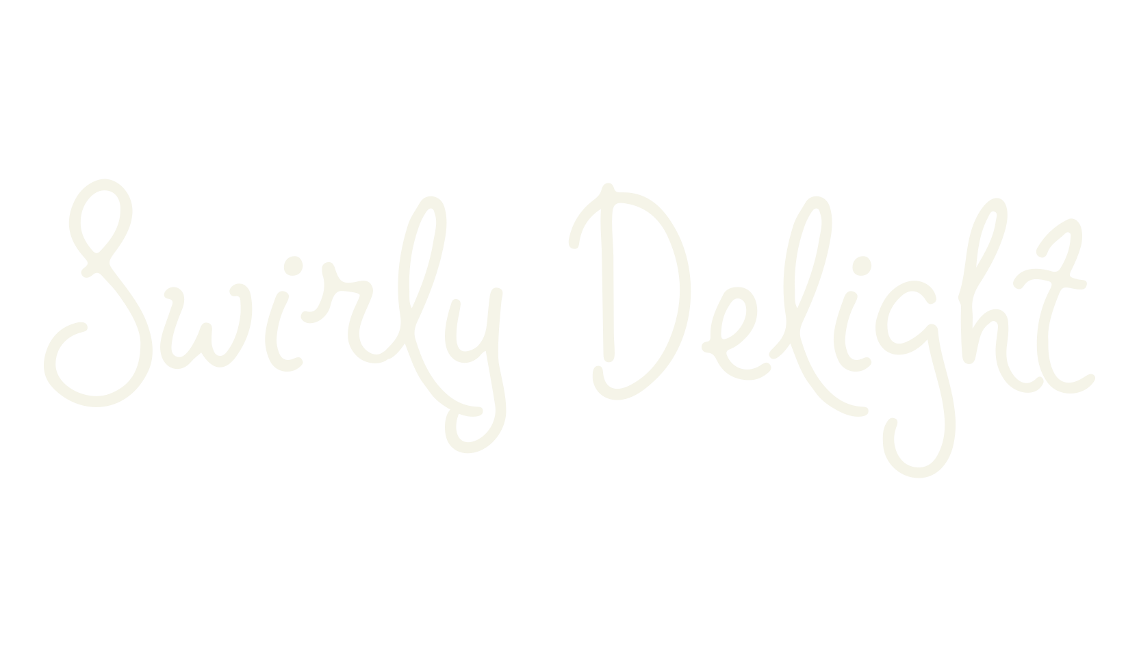 Swirly Delight, cute font preview