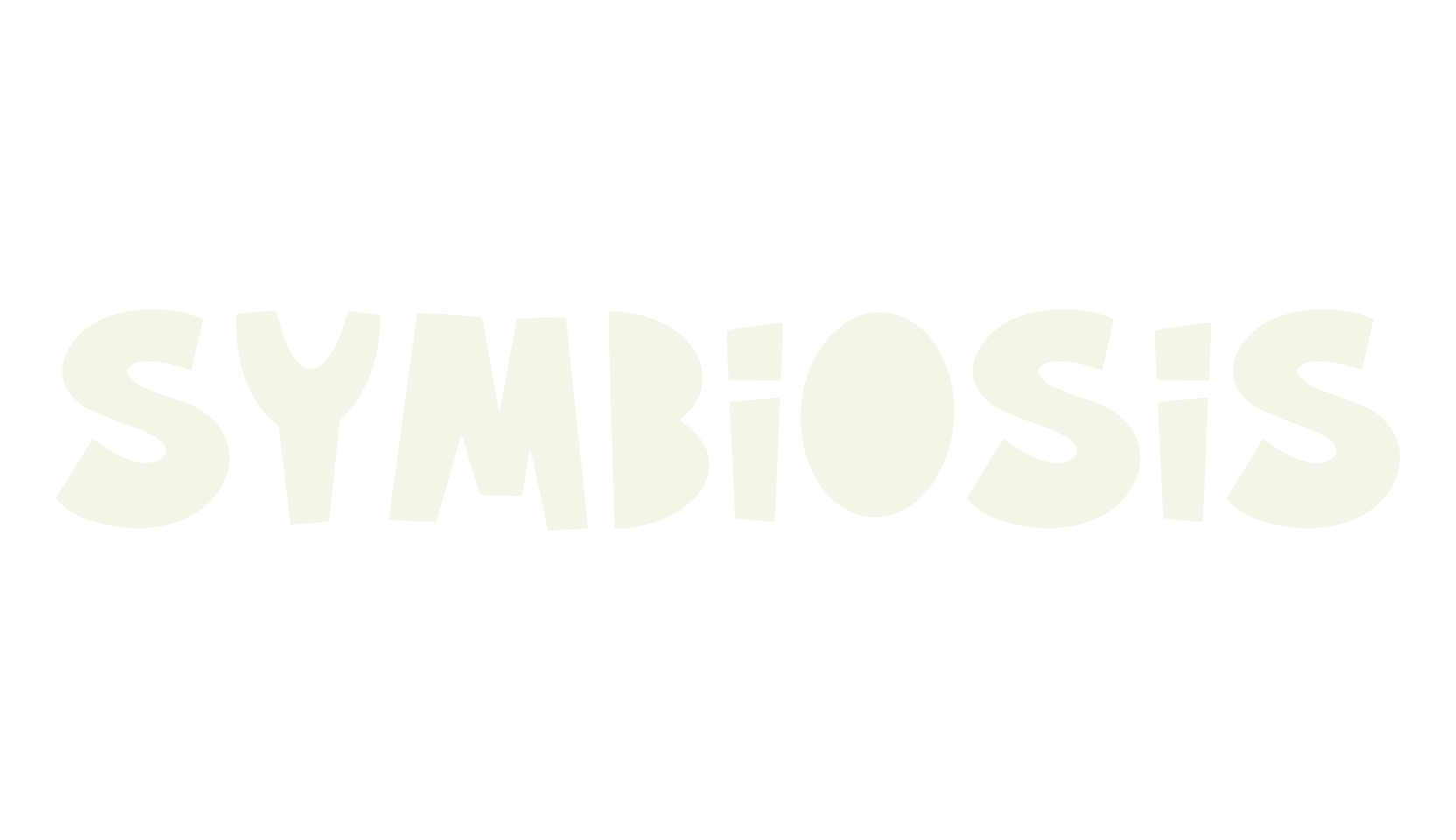 Symbiosis, bold font preview