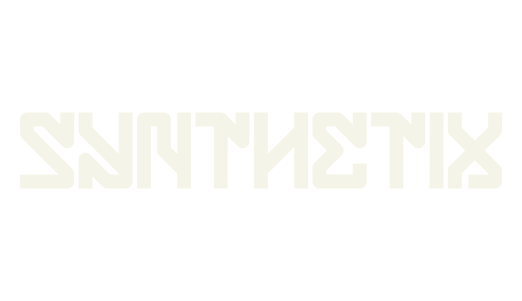 Synthetix, techno font preview
