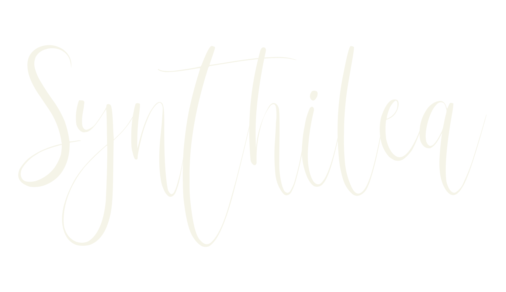 Synthilea, lettering font preview