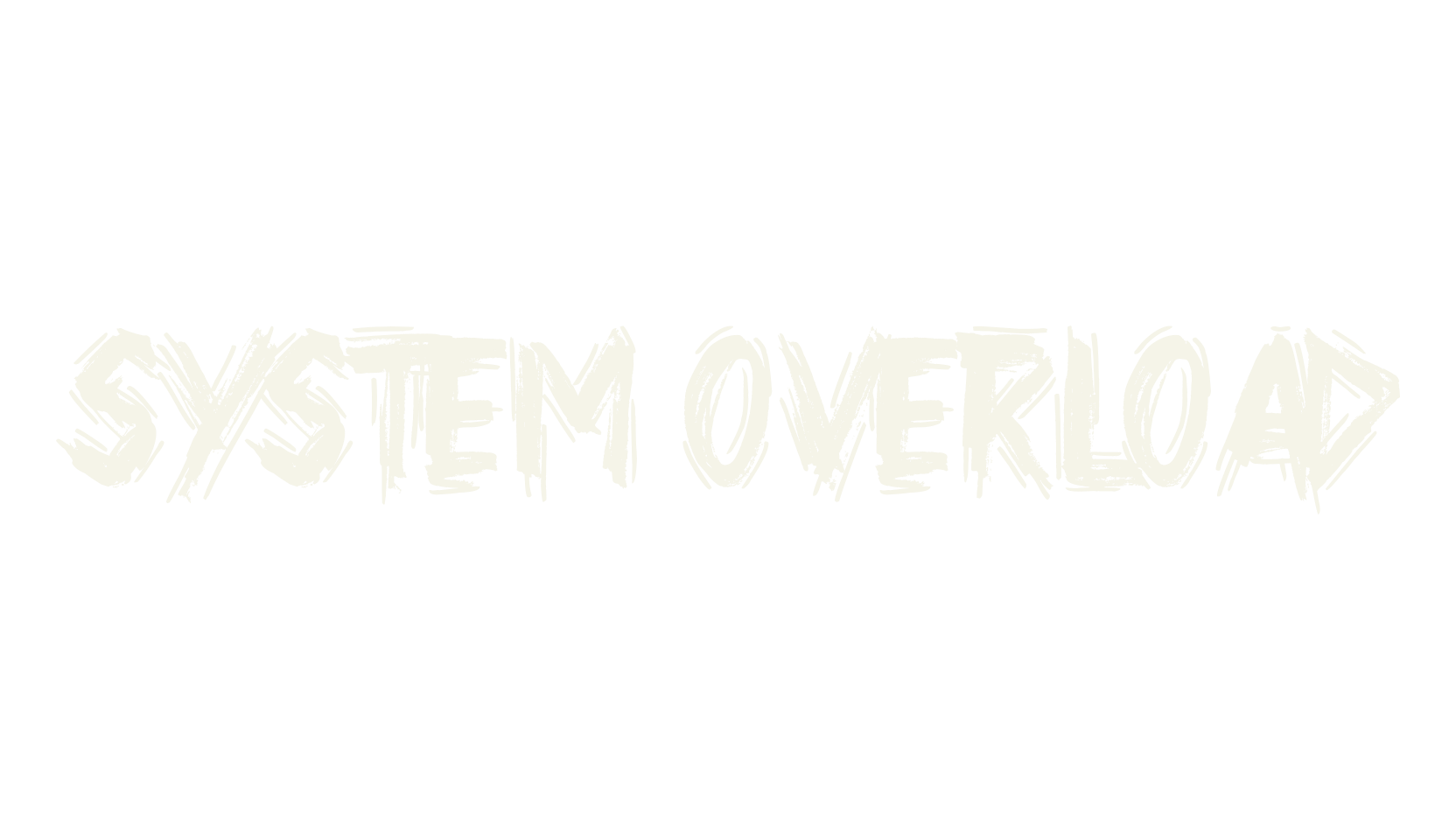 System Overload, fashion sign font preview