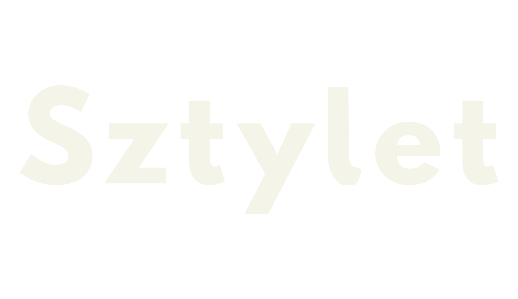 Sztylet, bold font preview