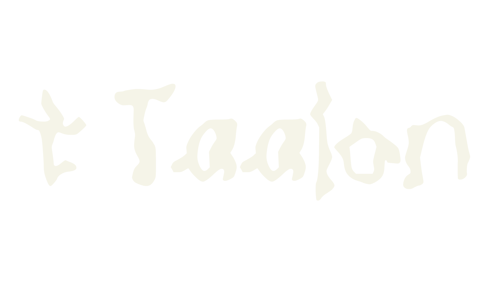 t Taalon, fashion sign font preview