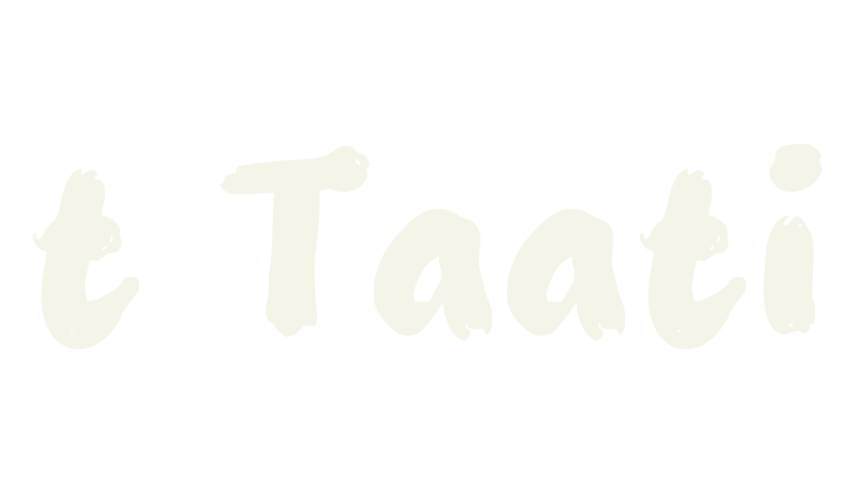 t Taati, fashion sign font preview