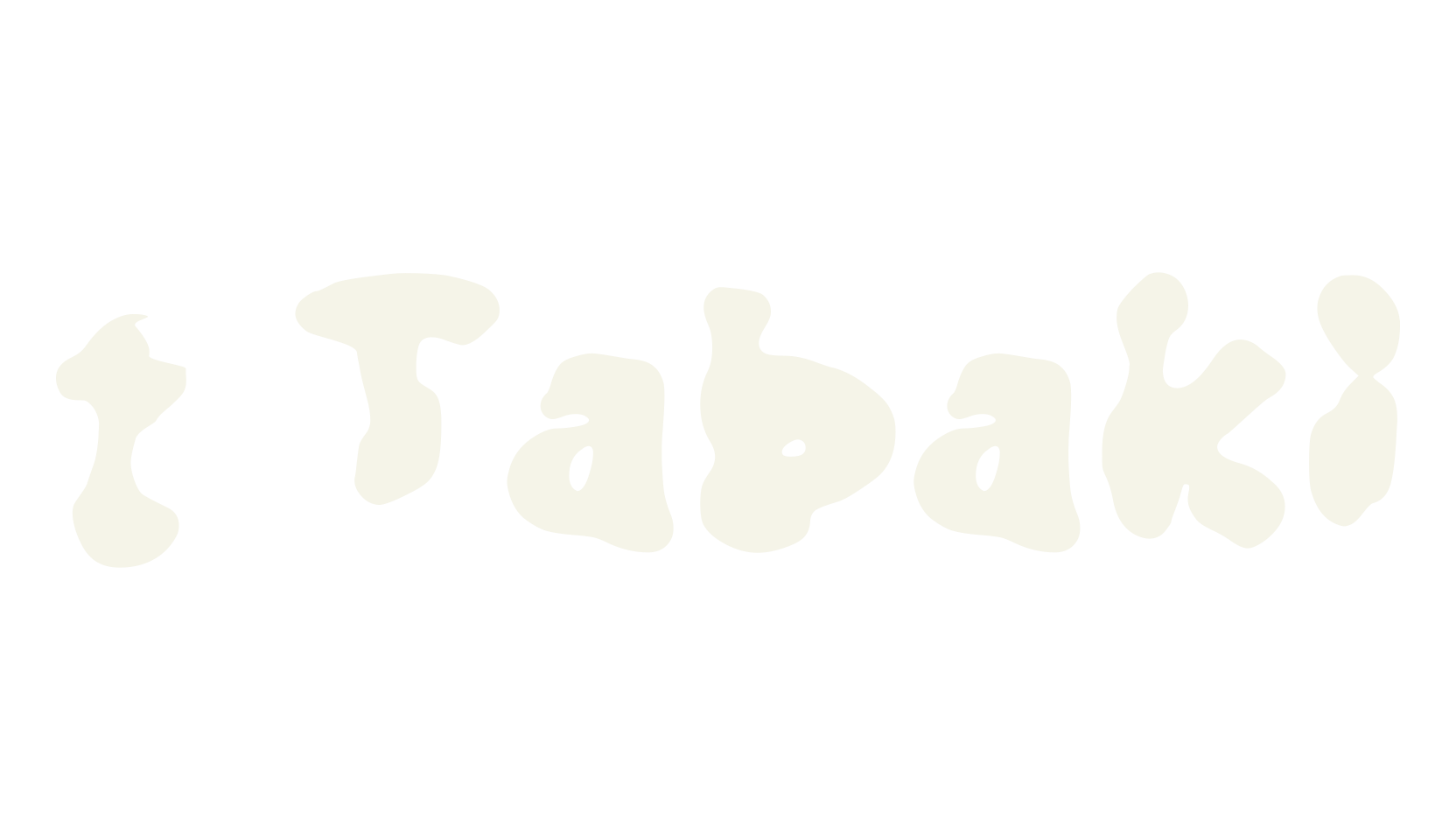t Tabaki, fashion sign font preview