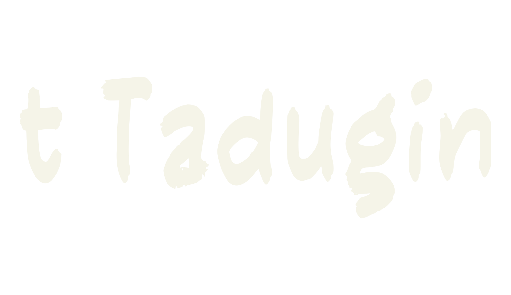 t Tadugin, fashion sign font preview