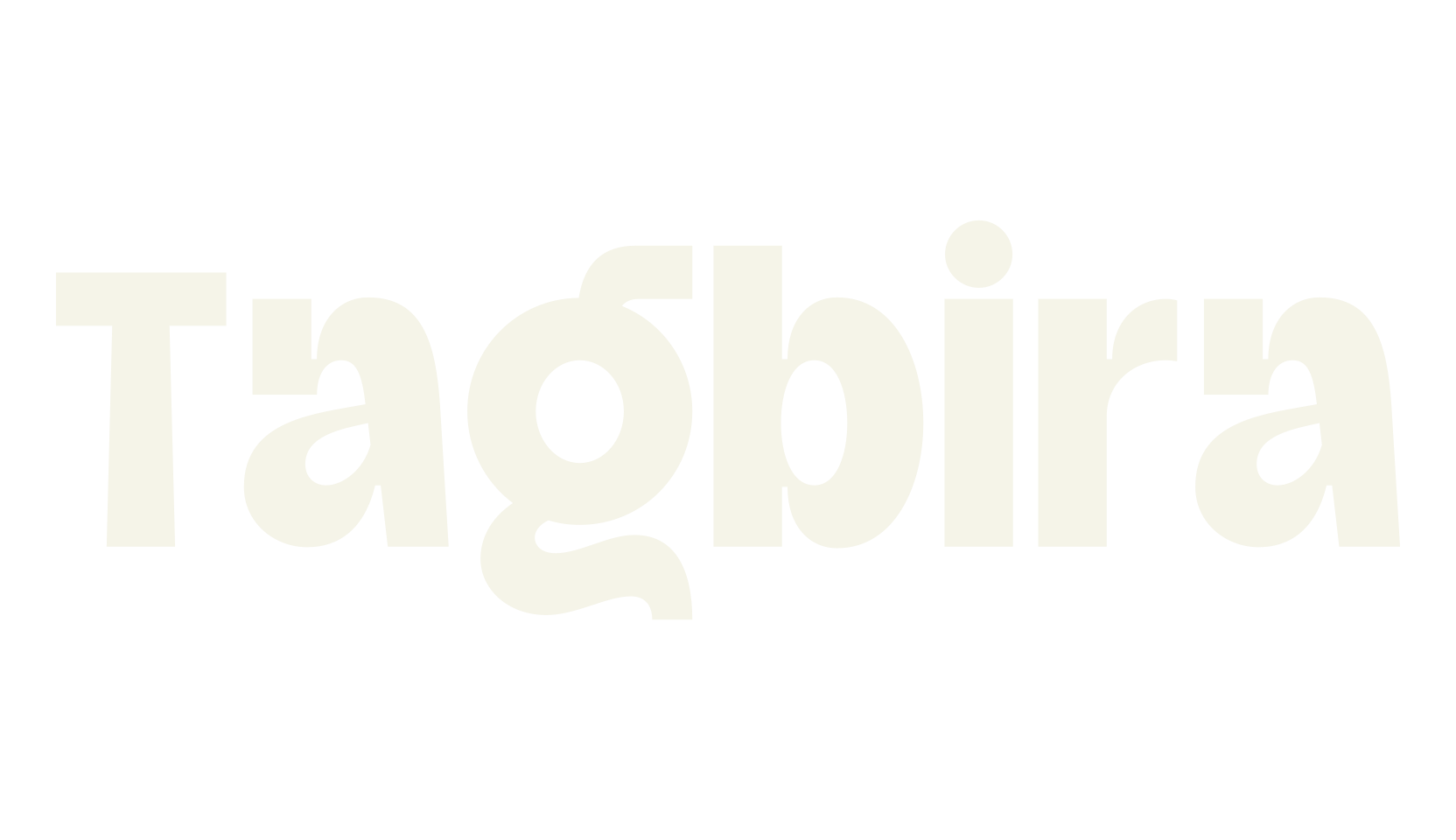 Tagbira, funky font preview