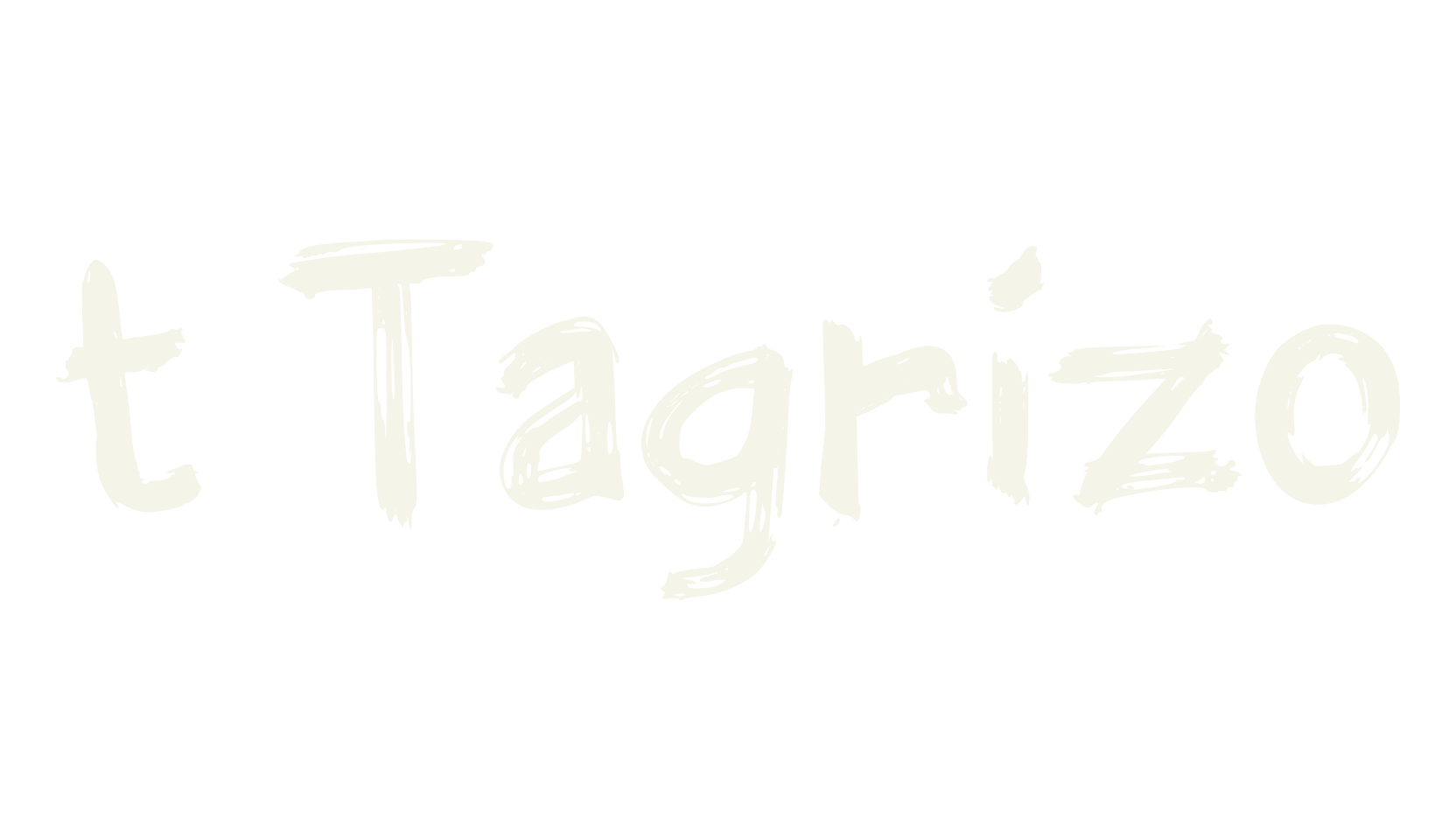t Tagrizo, fashion sign font preview