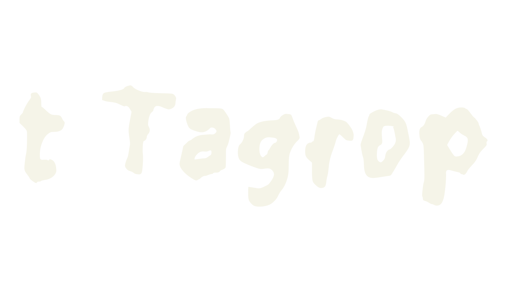 t Tagrop, fashion sign font preview
