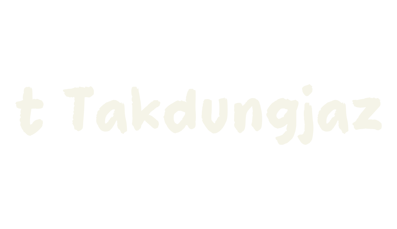 t Takdungjaz, fashion sign font preview