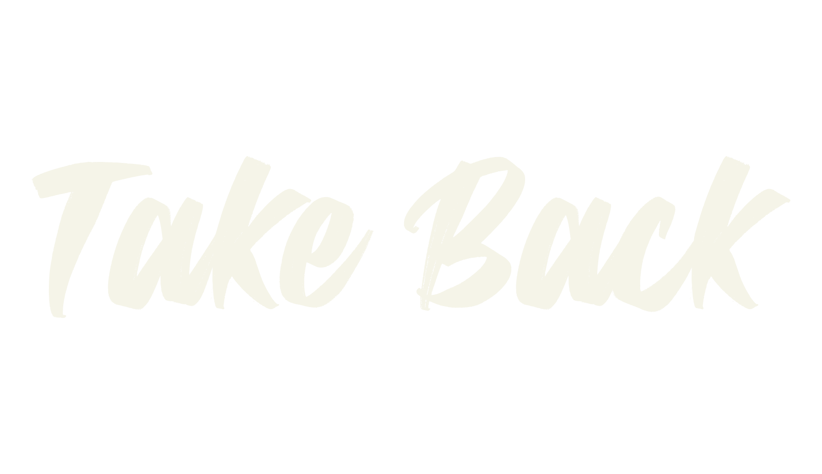 Take Back, fashion script font preview
